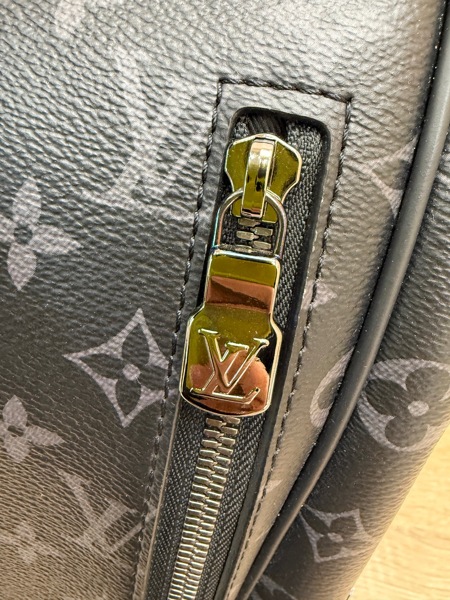 LIKE NEW- Louis Vuitton Monogram Eclipse Steamer Backpack