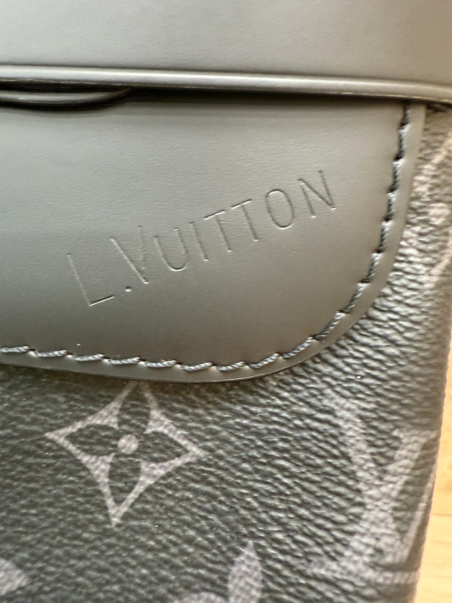 LIKE NEW- Louis Vuitton Monogram Eclipse Steamer Backpack