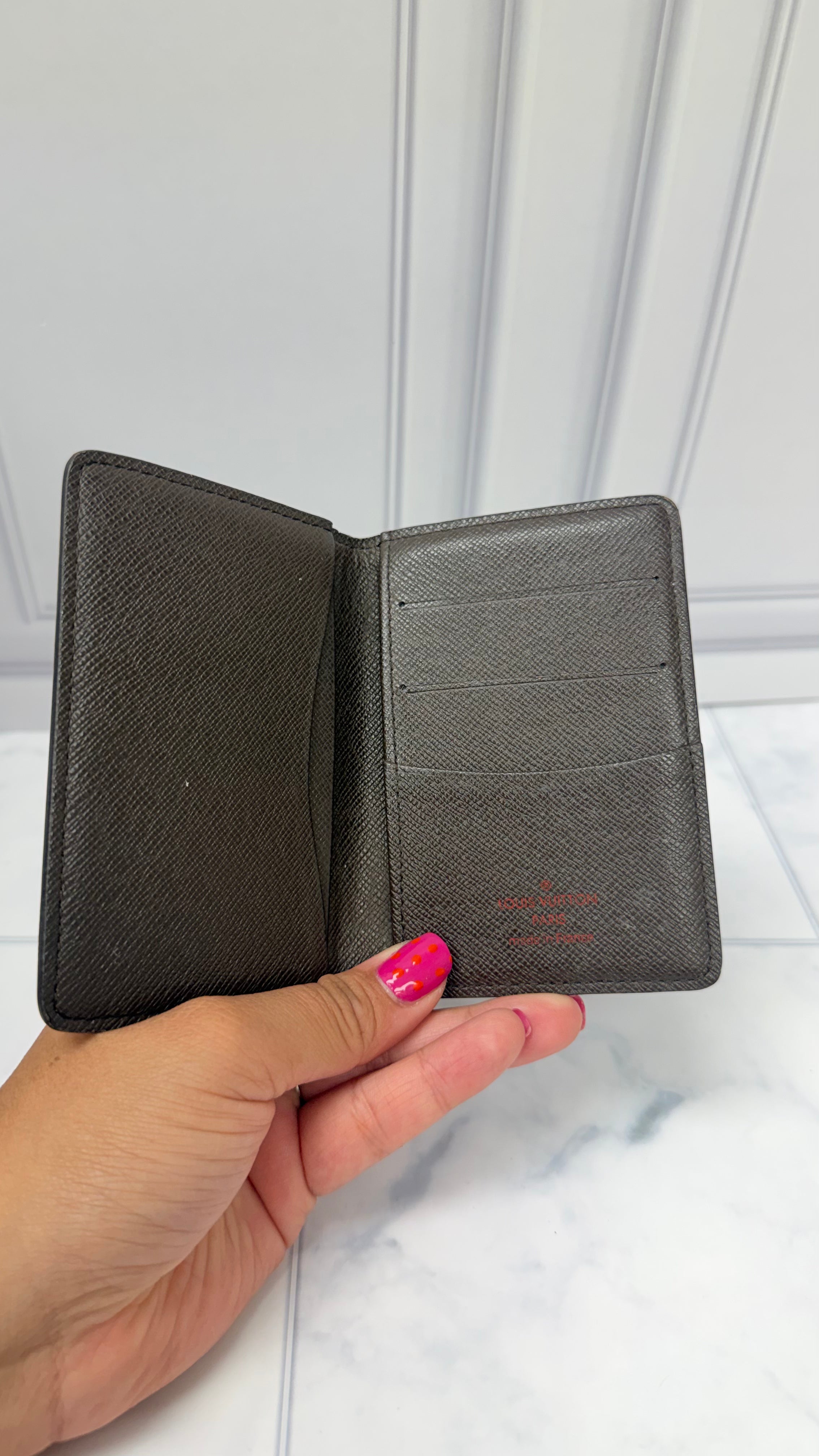 Louis Vuitton Damier Ebene Pocket Organizer