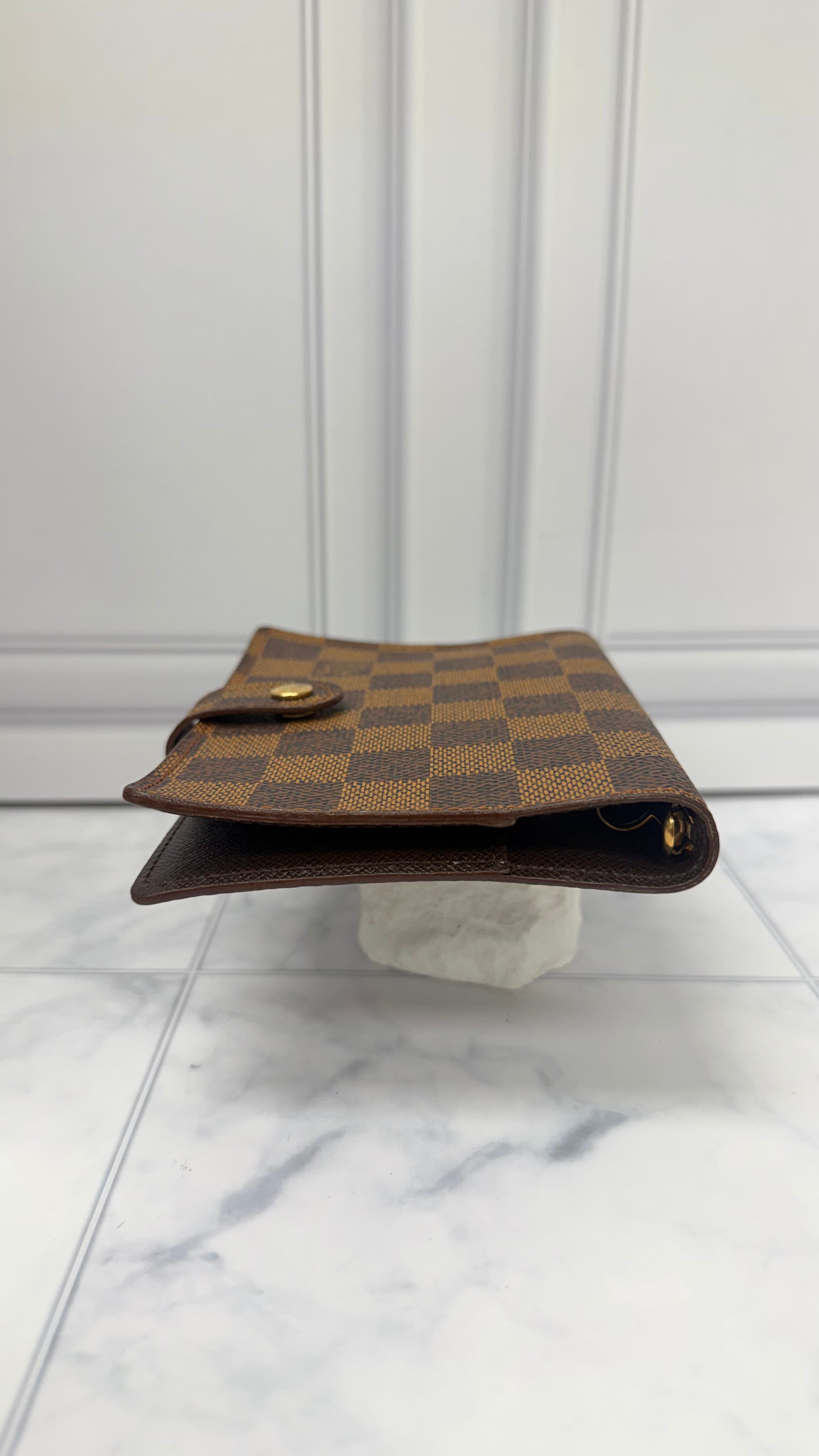 Louis Vuitton Damier Ebene Passport Agenda Cover PM