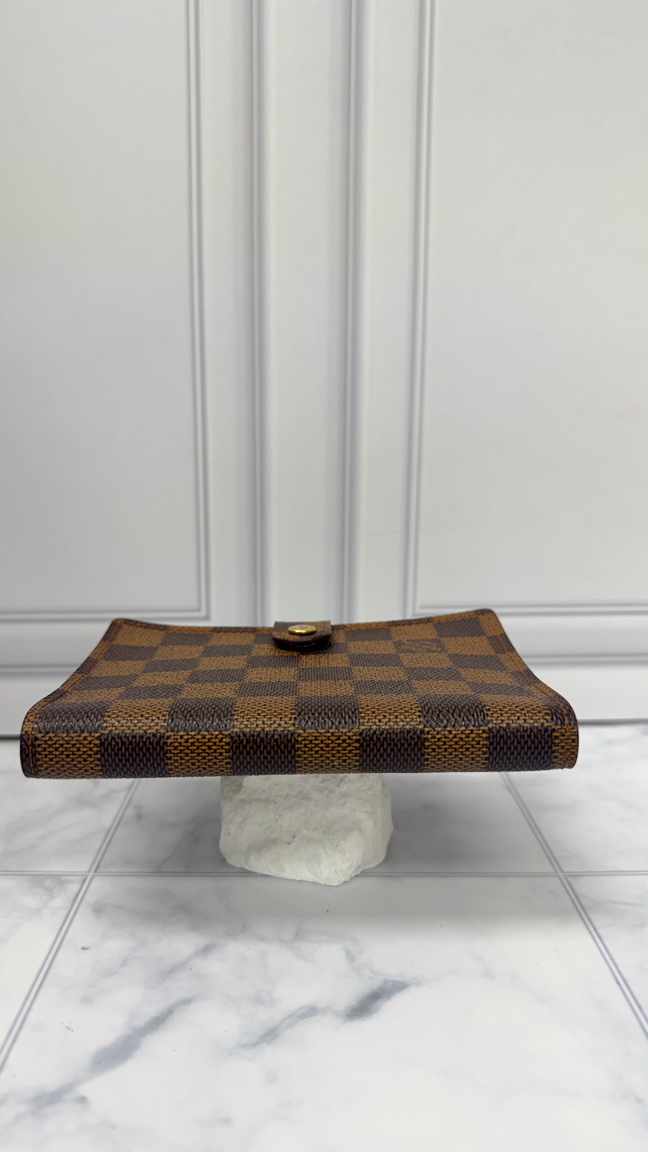 Louis Vuitton Damier Ebene Passport Agenda Cover PM