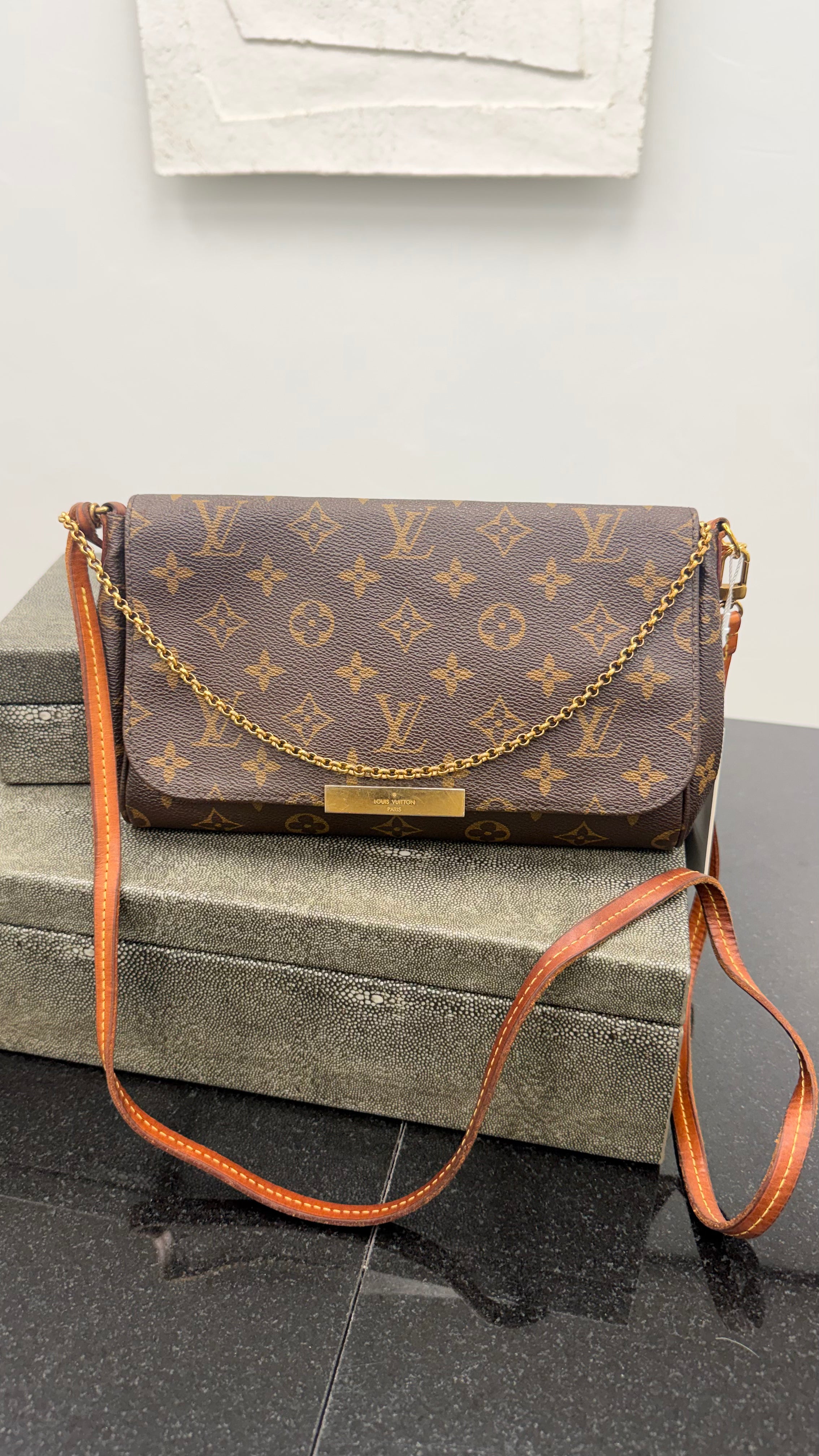 Louis Vuitton Monogram Favorite PM Handbag