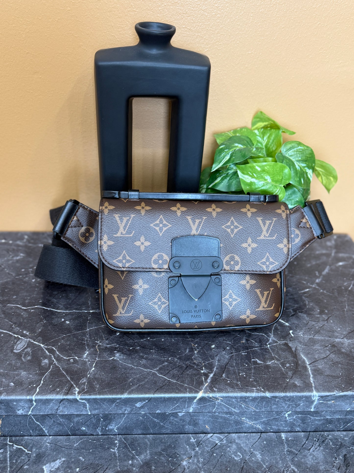 Louis Vuitton Monogram S Lock Sling Bag