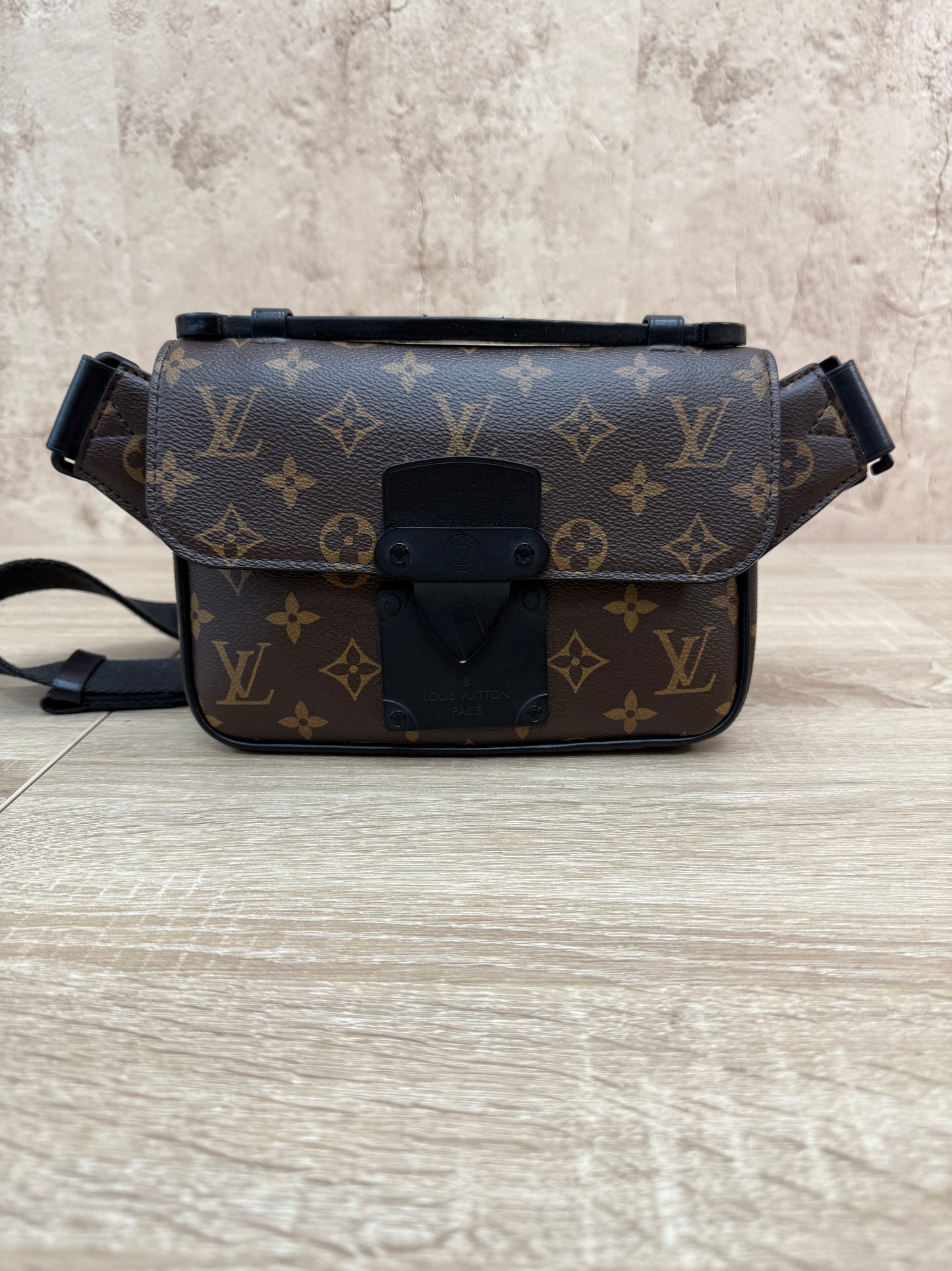 Louis Vuitton Monogram S Lock Sling Bag