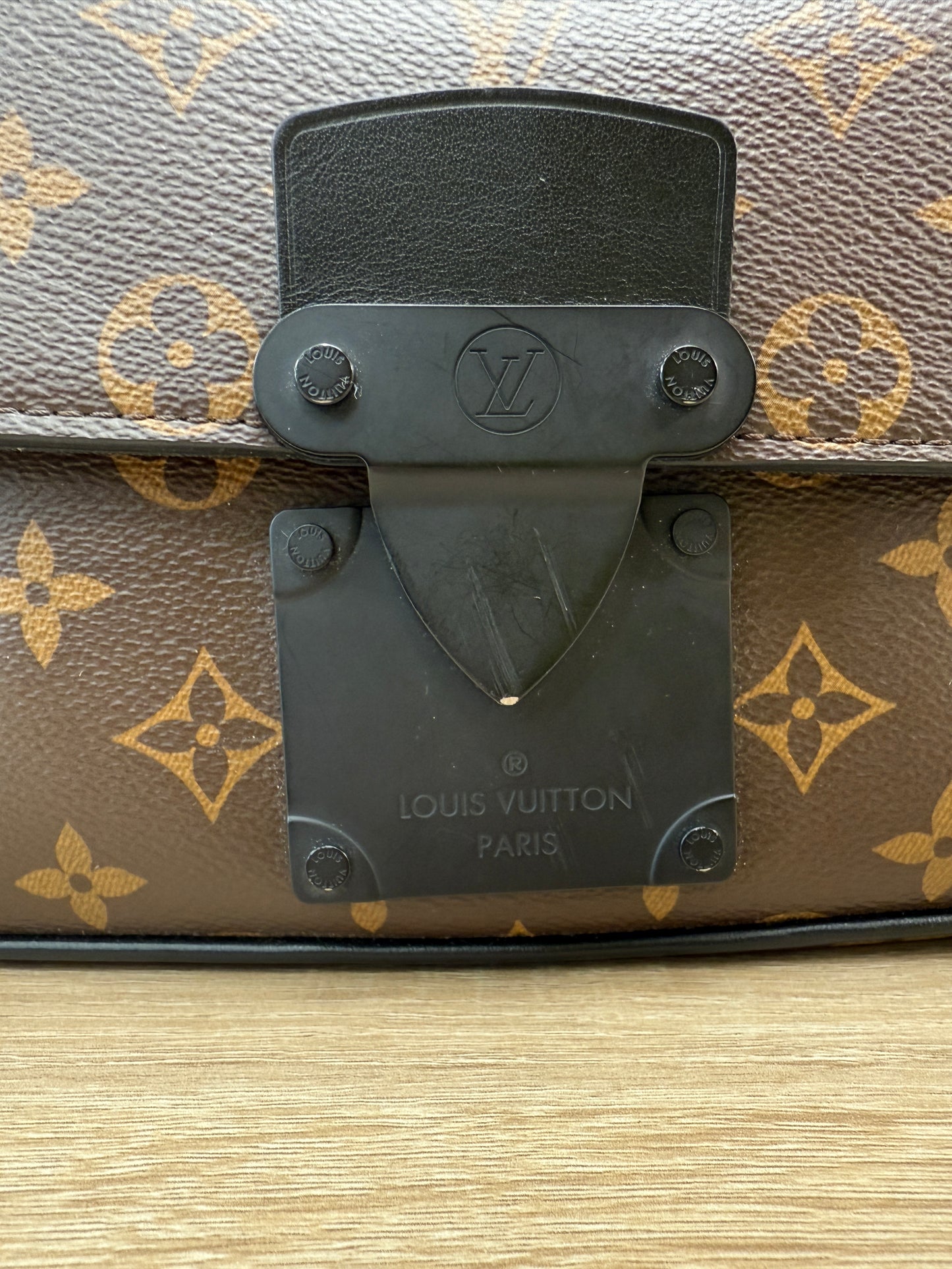 Louis Vuitton Monogram S Lock Sling Bag