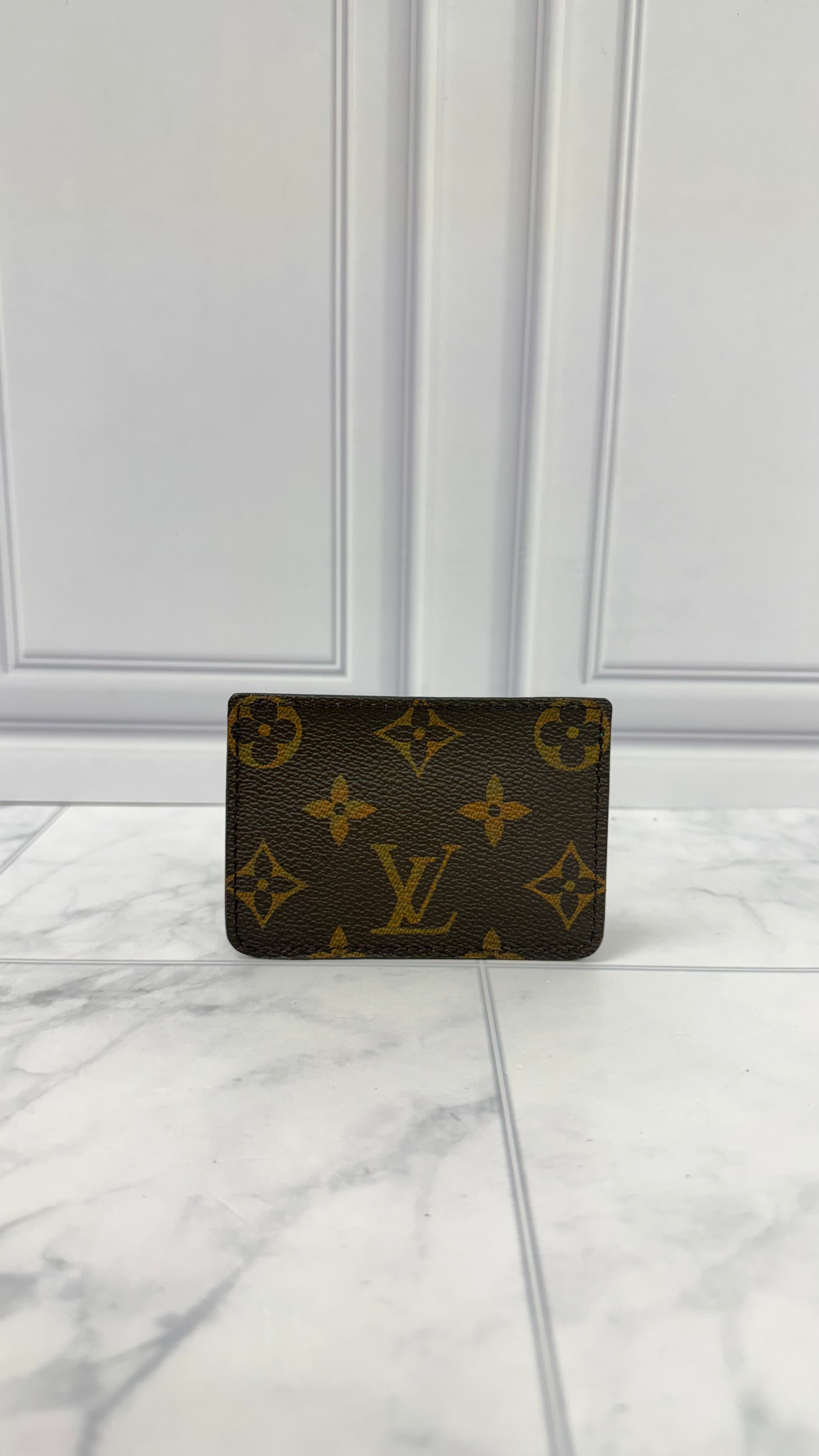 Louis Vuitton Green Monogram Osaka Commemorative Card Holder