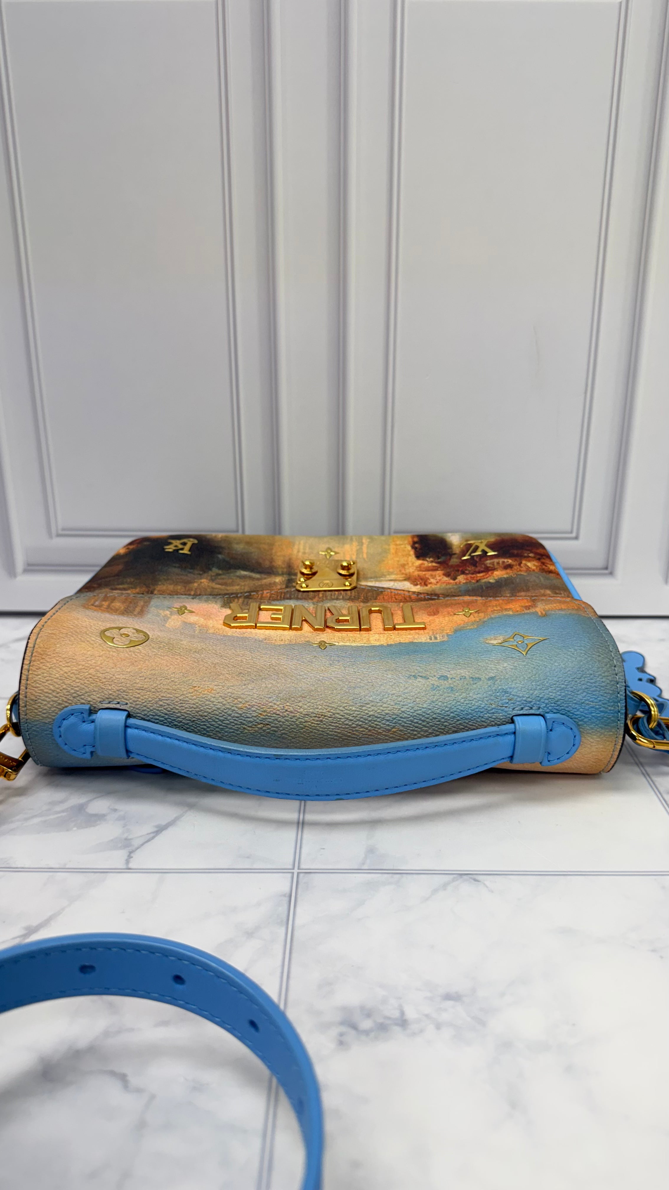 Louis Vuitton x Jeff Koons Painting Print Coated Canvas Pochette Metis Crossbody Bag