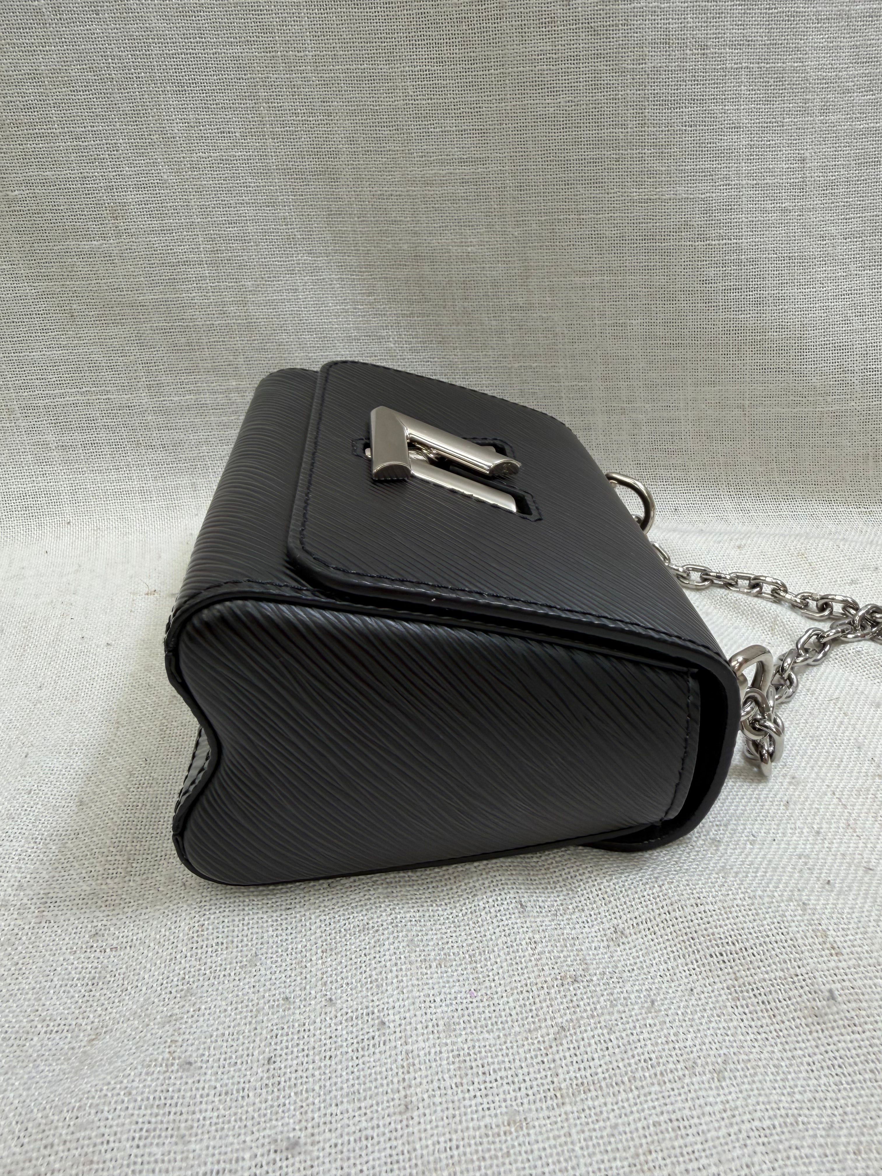 BRAND NEW- Louis Vuitton Black Epi Leather Twist Mini Handbag