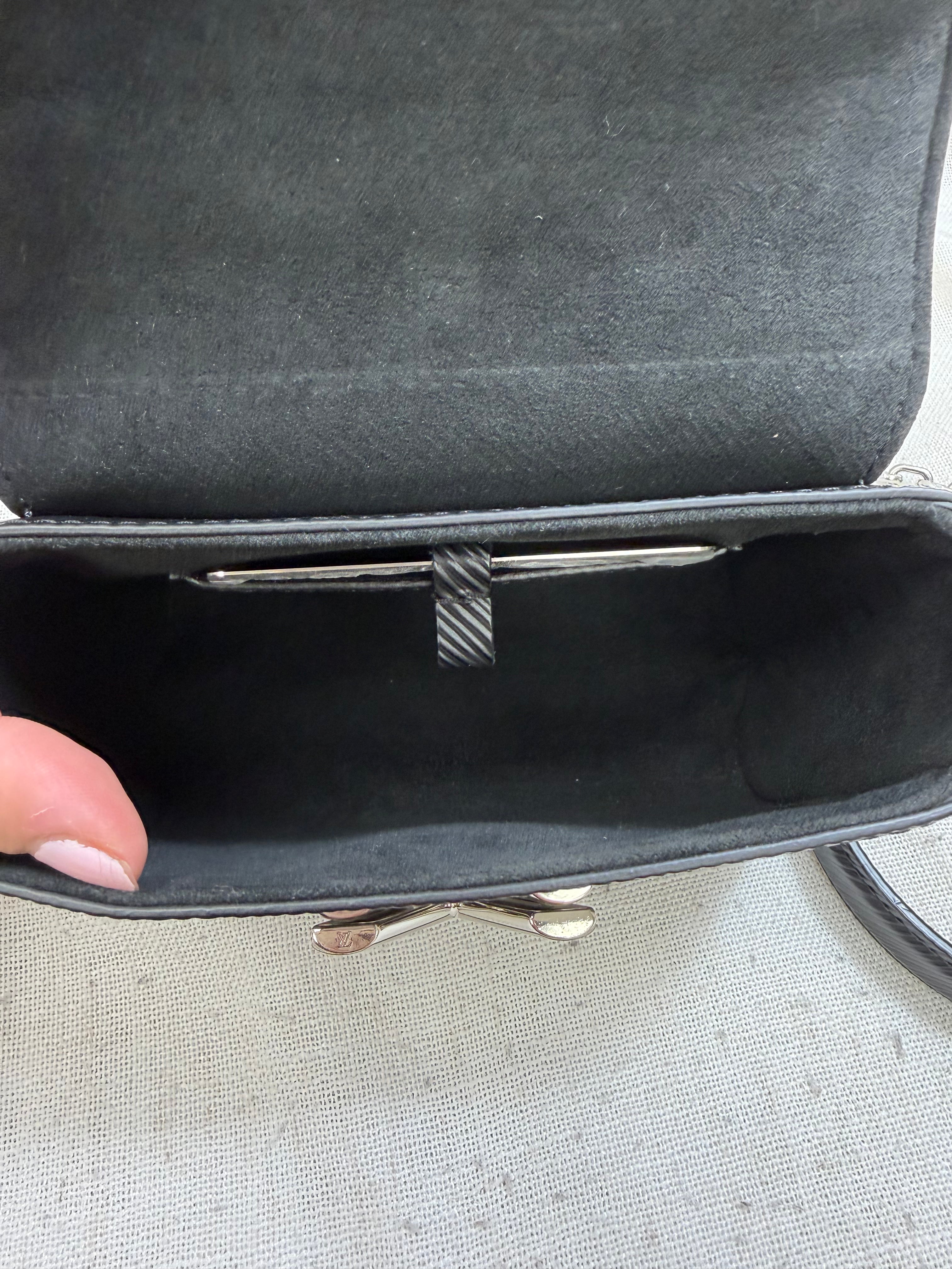 BRAND NEW- Louis Vuitton Black Epi Leather Twist Mini Handbag