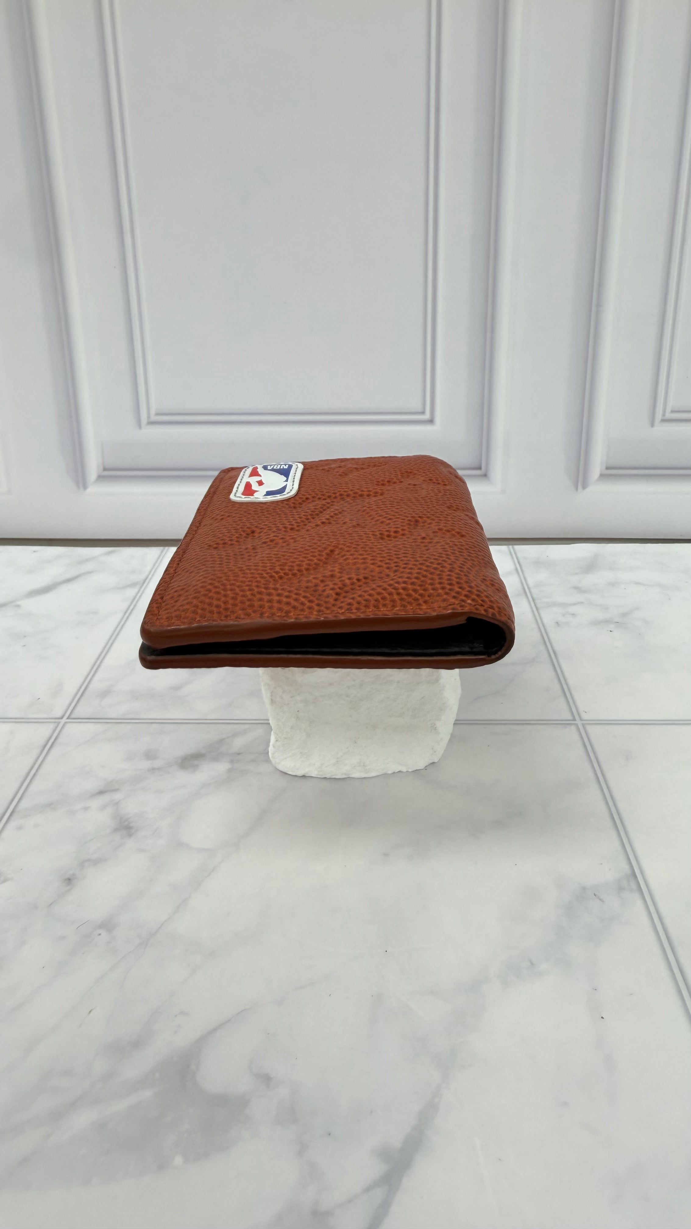 Louis Vuitton x NBA Brown Basketball Leather Pocket Organizer