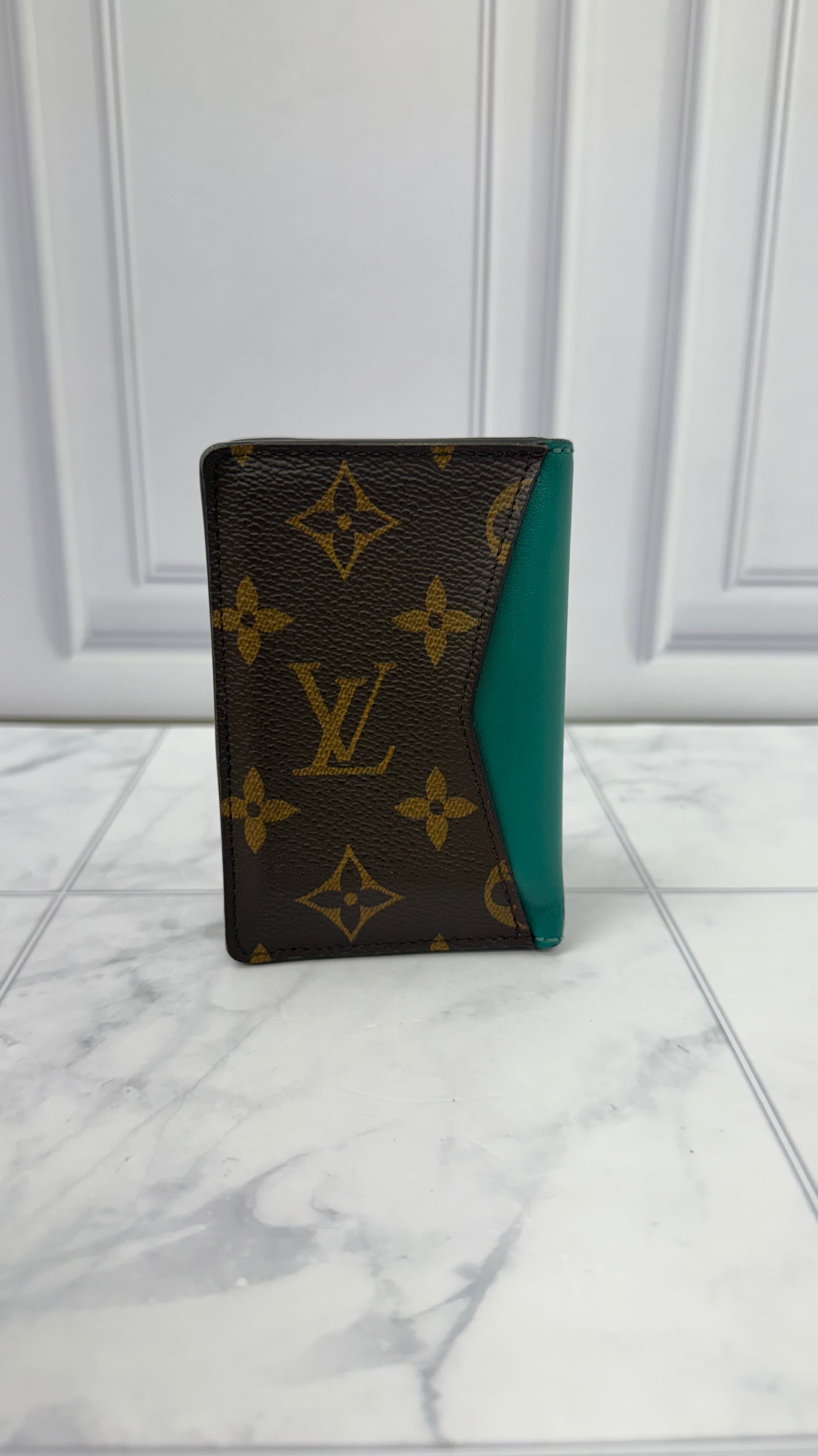 Louis Vuitton Monogram Green Pocket Organizer
