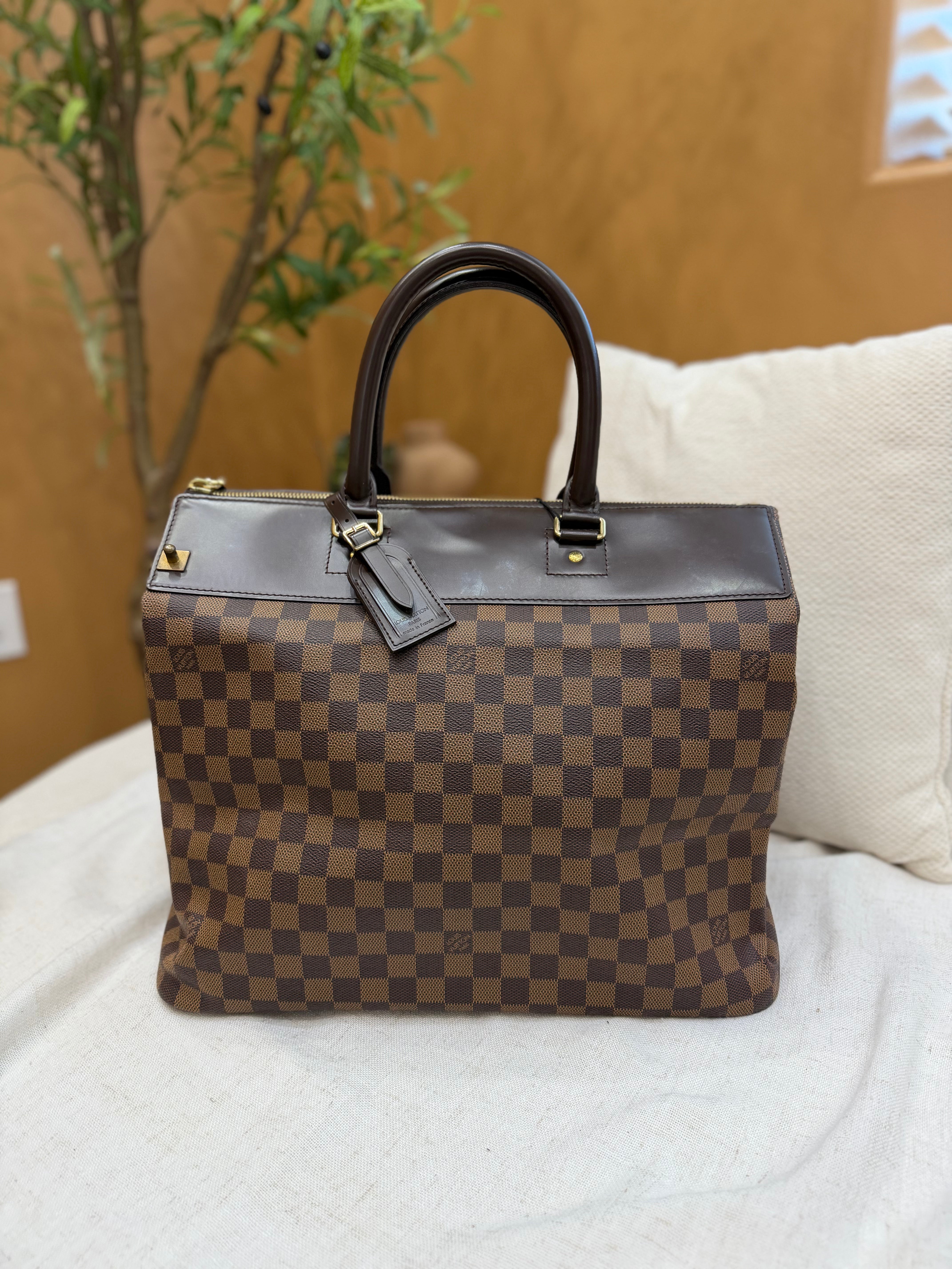 *DONS PRE-DROP* Louis Vuitton Damier Ebene Greenwich PM Travel Bag