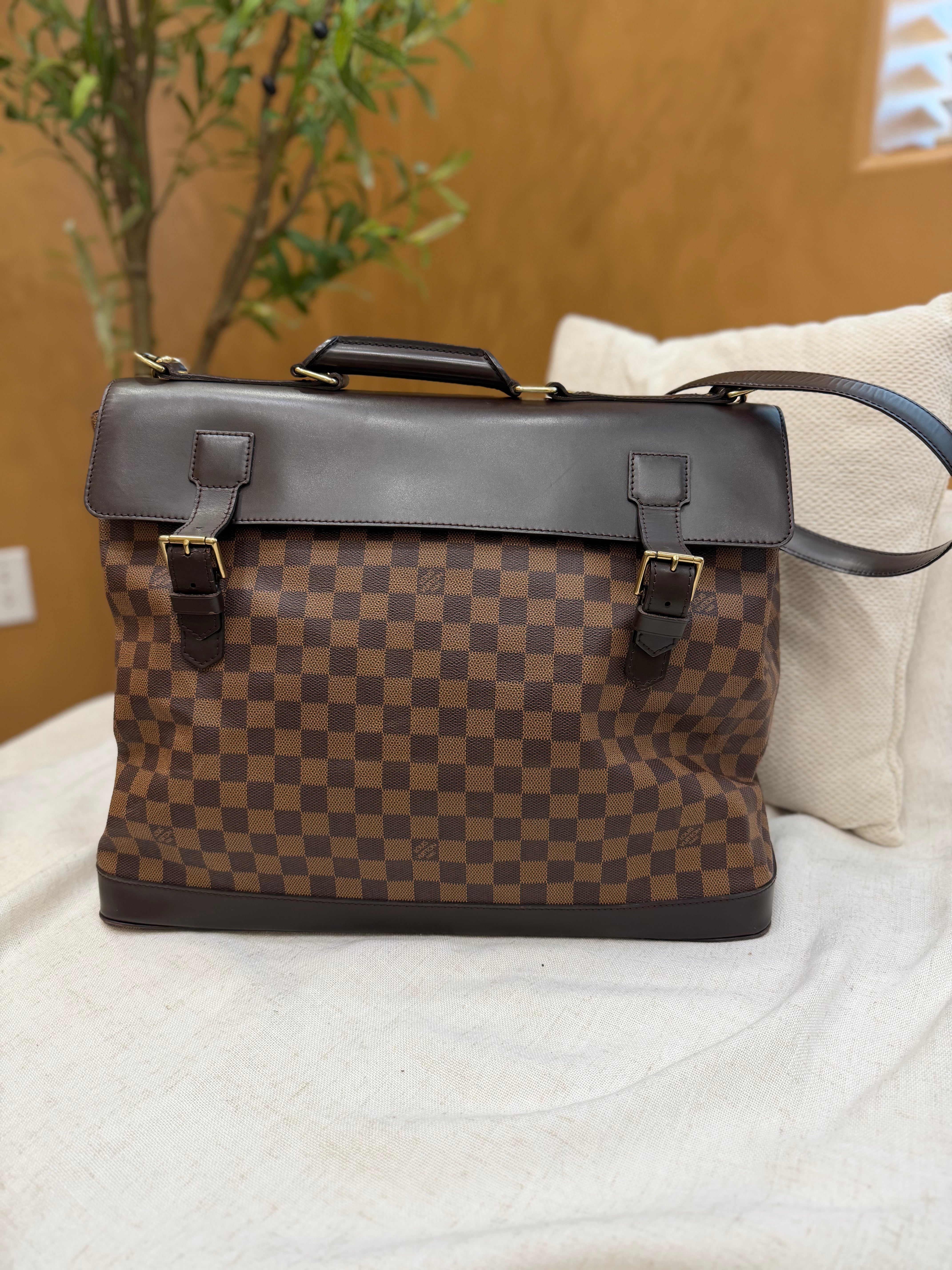 *DONS PRE-DROP* Louis Vuitton Damier Ebene West End PM Travel Bag