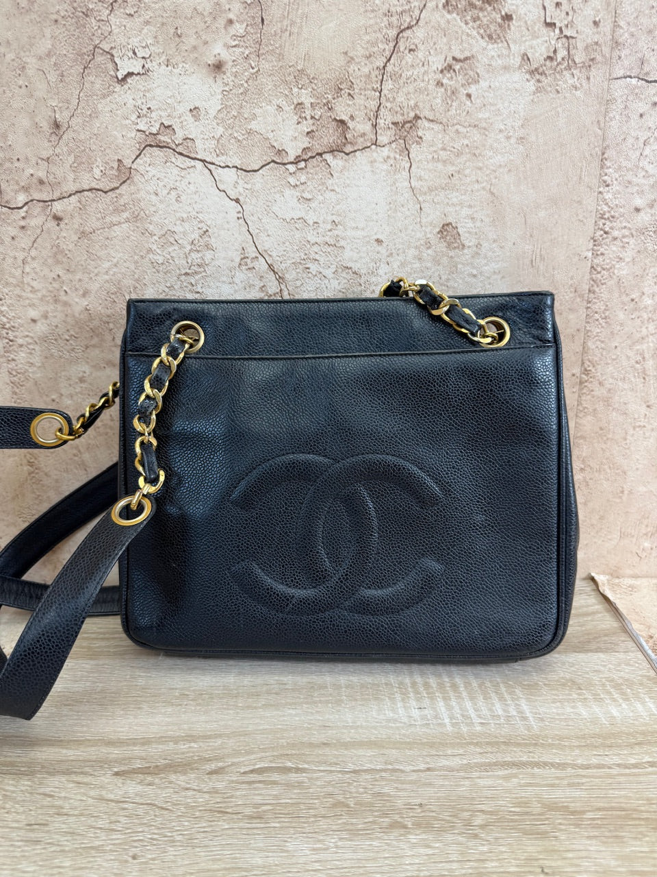 Chanel Black Caviar Tote