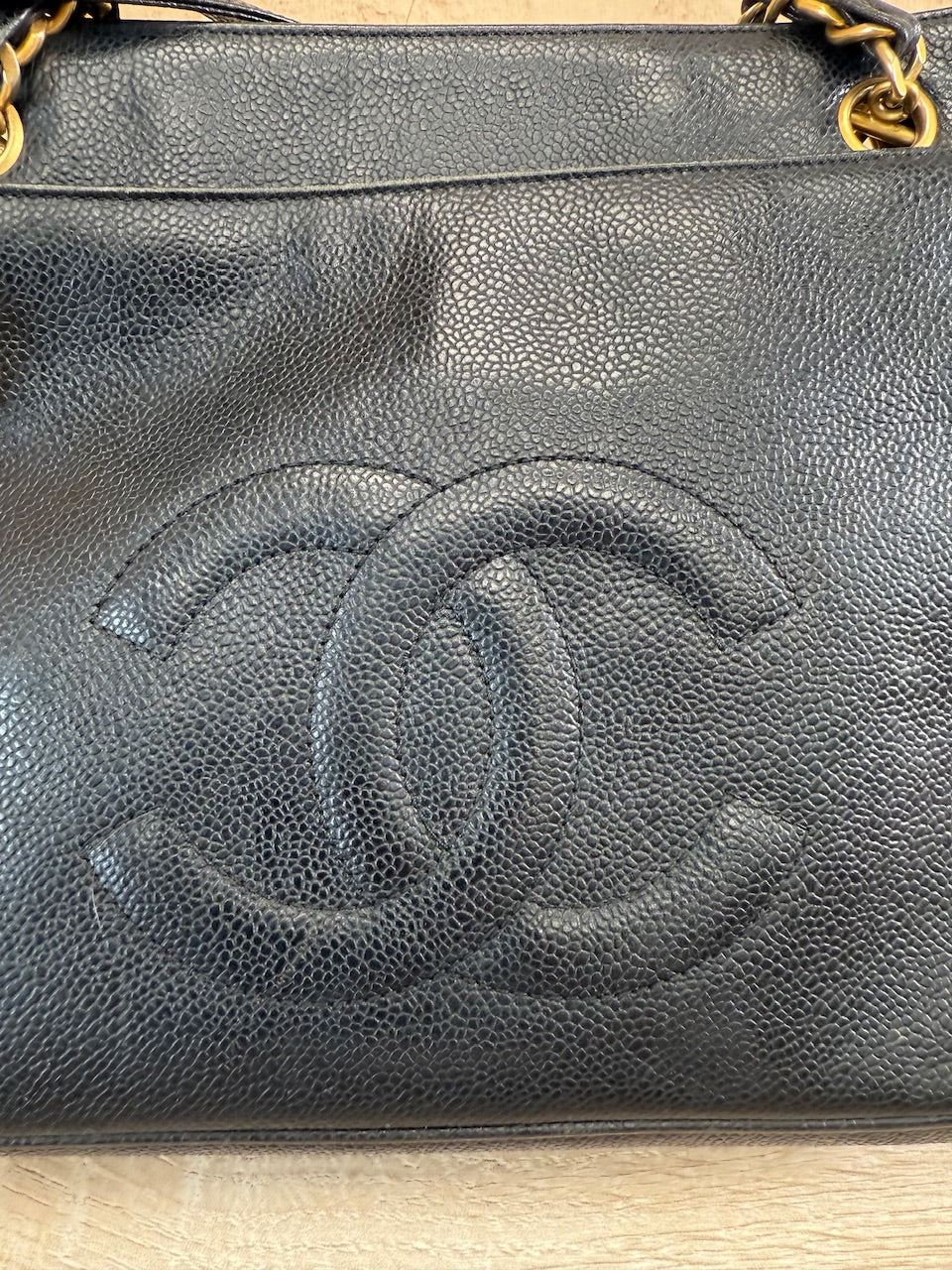 Chanel Black Caviar Tote
