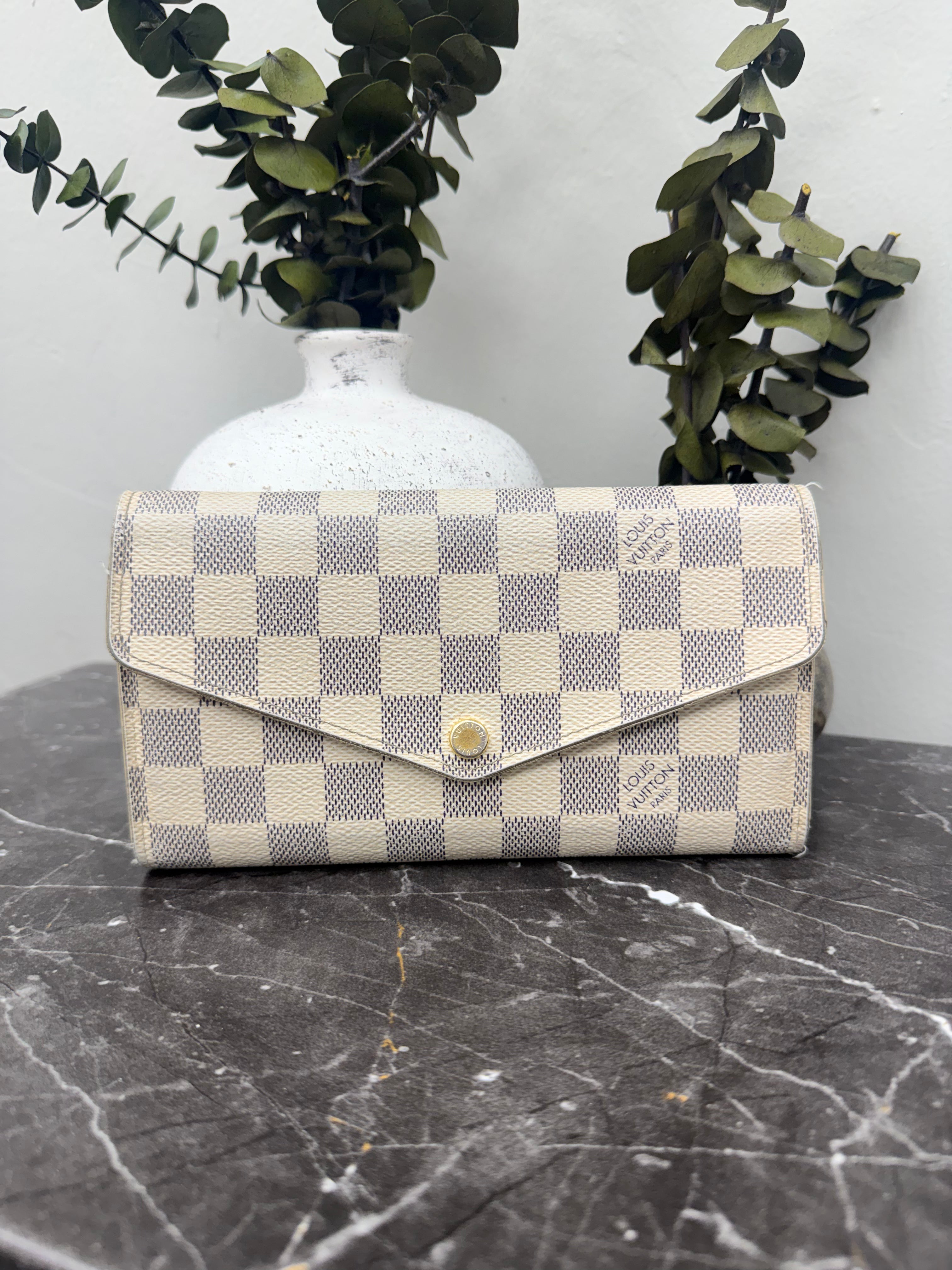 Louis Vuitton Damier Azur Sarah Wallet
