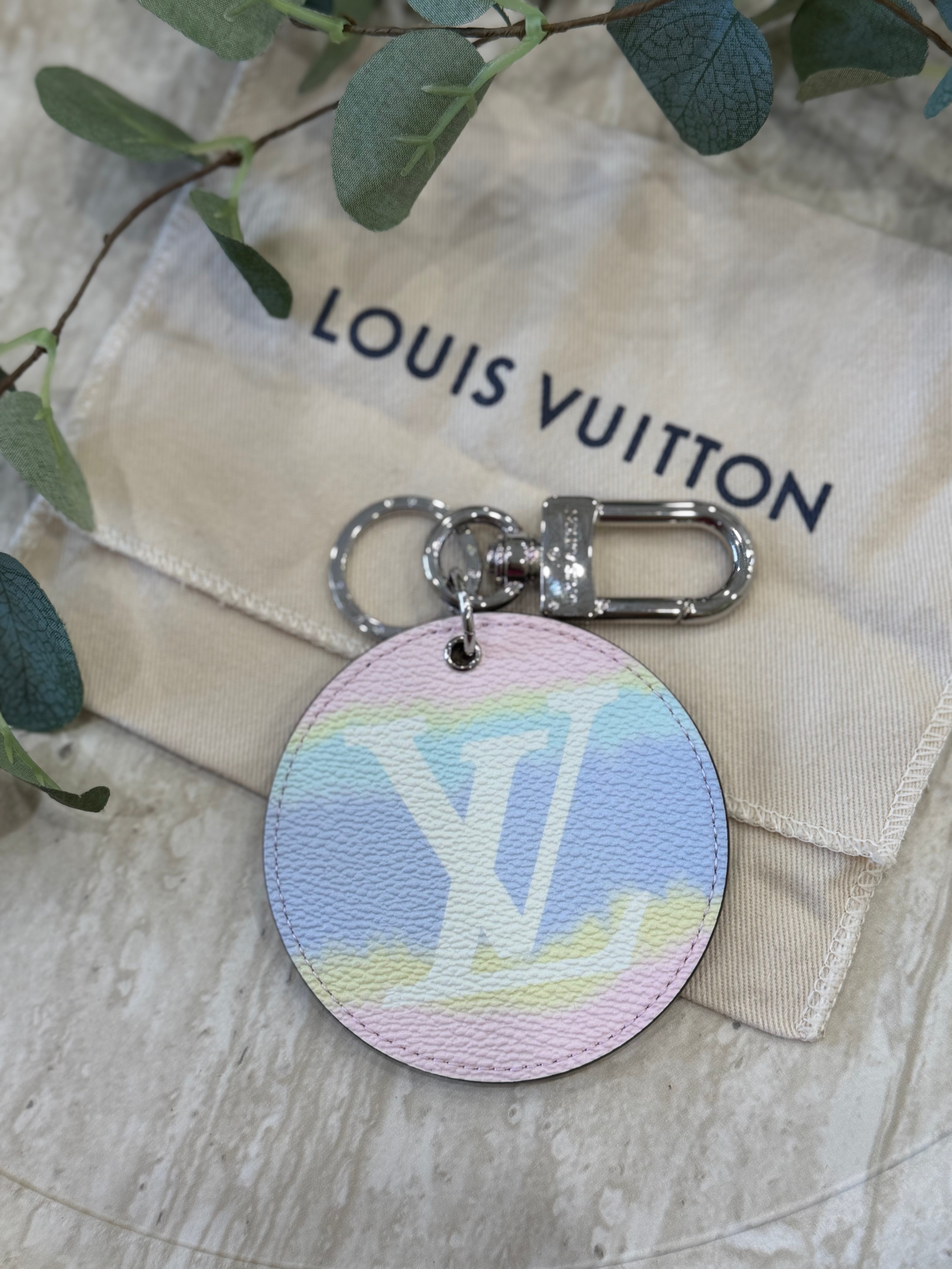 Louis Vuitton Pink Escale Monogram Circle Bag Charm
