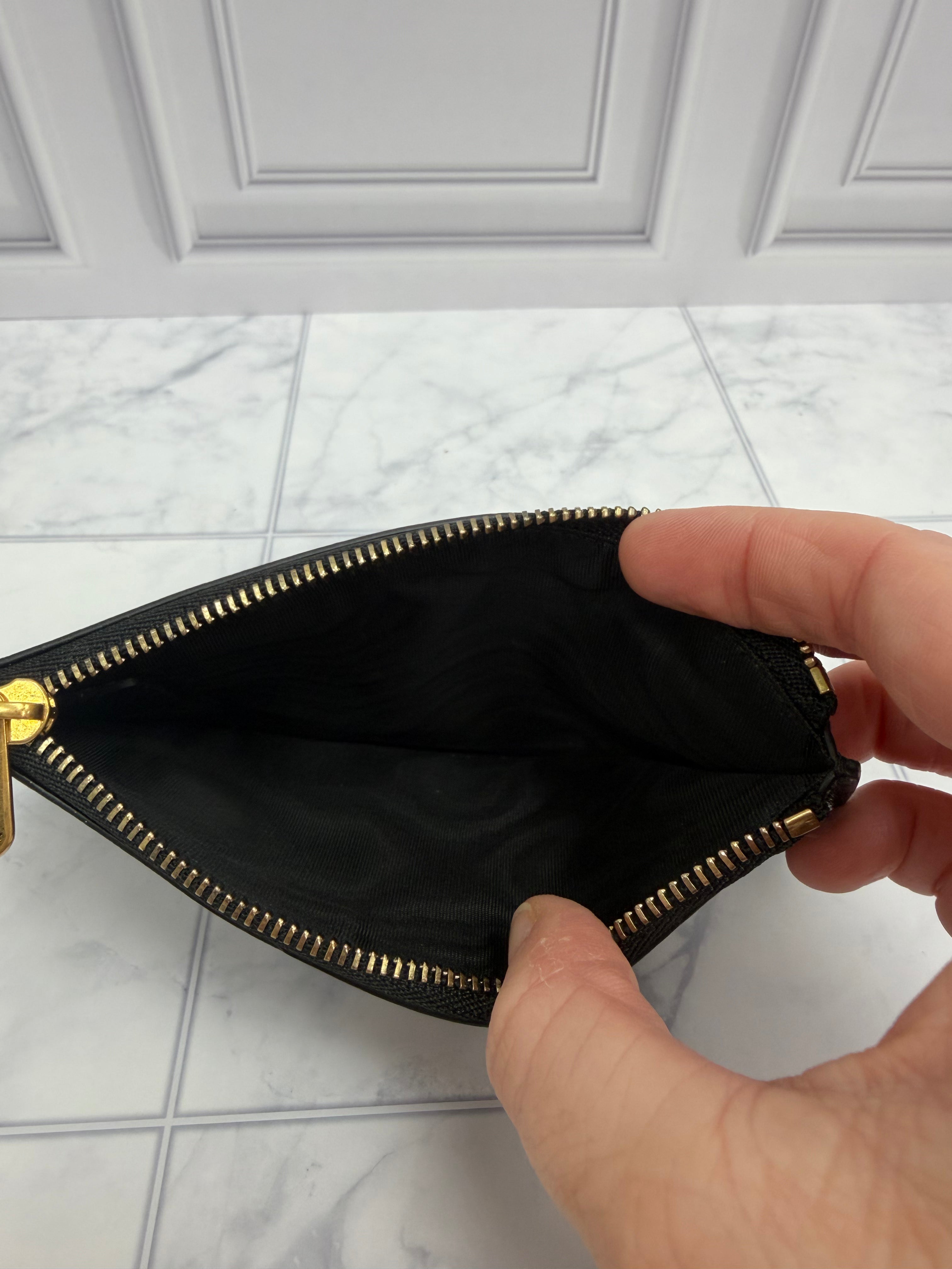 *DONS DROP* Christian Dior Black Leather Wallet on a Chain