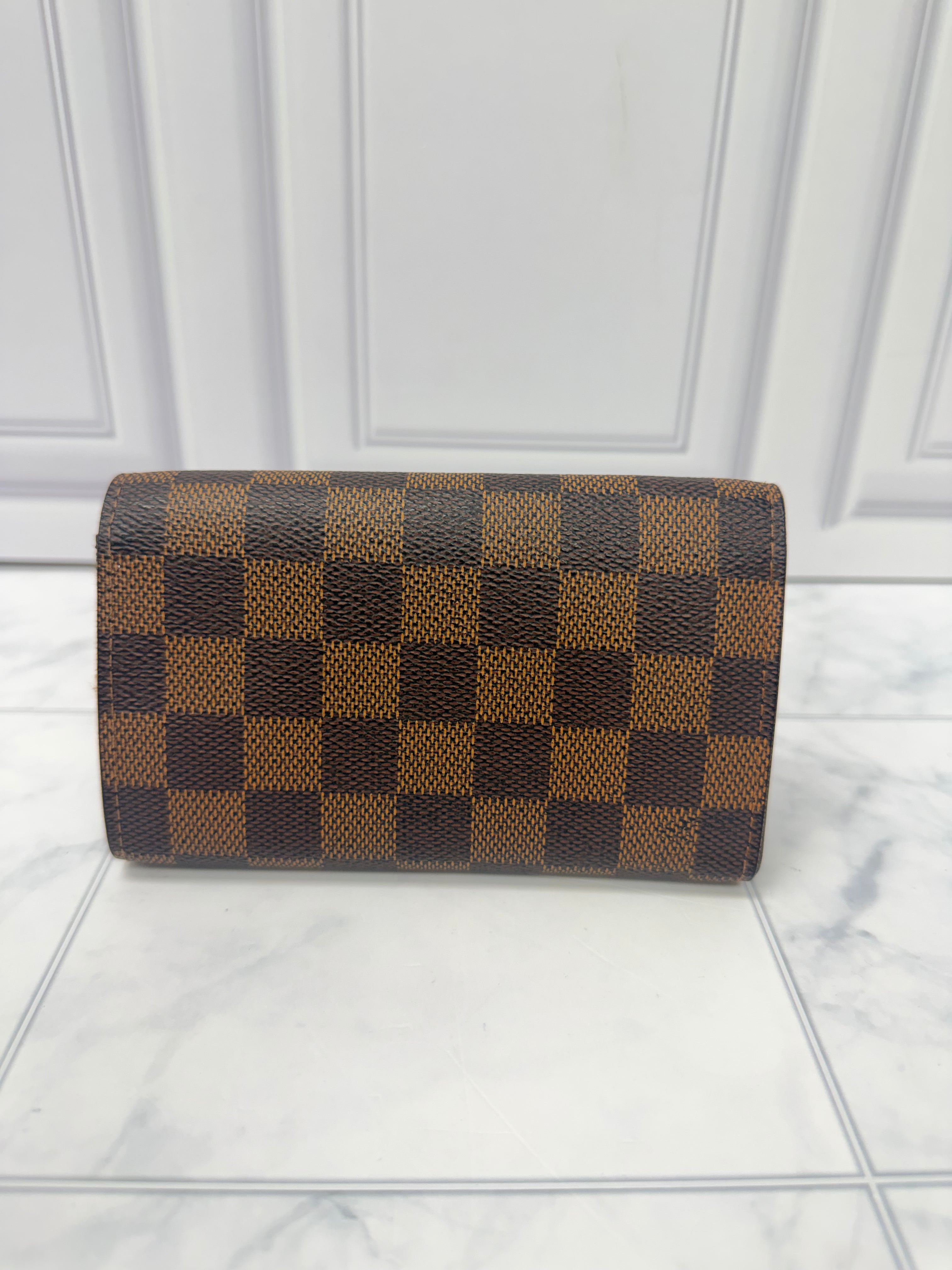 Louis Vuitton Damier Ebene Compact Wallet