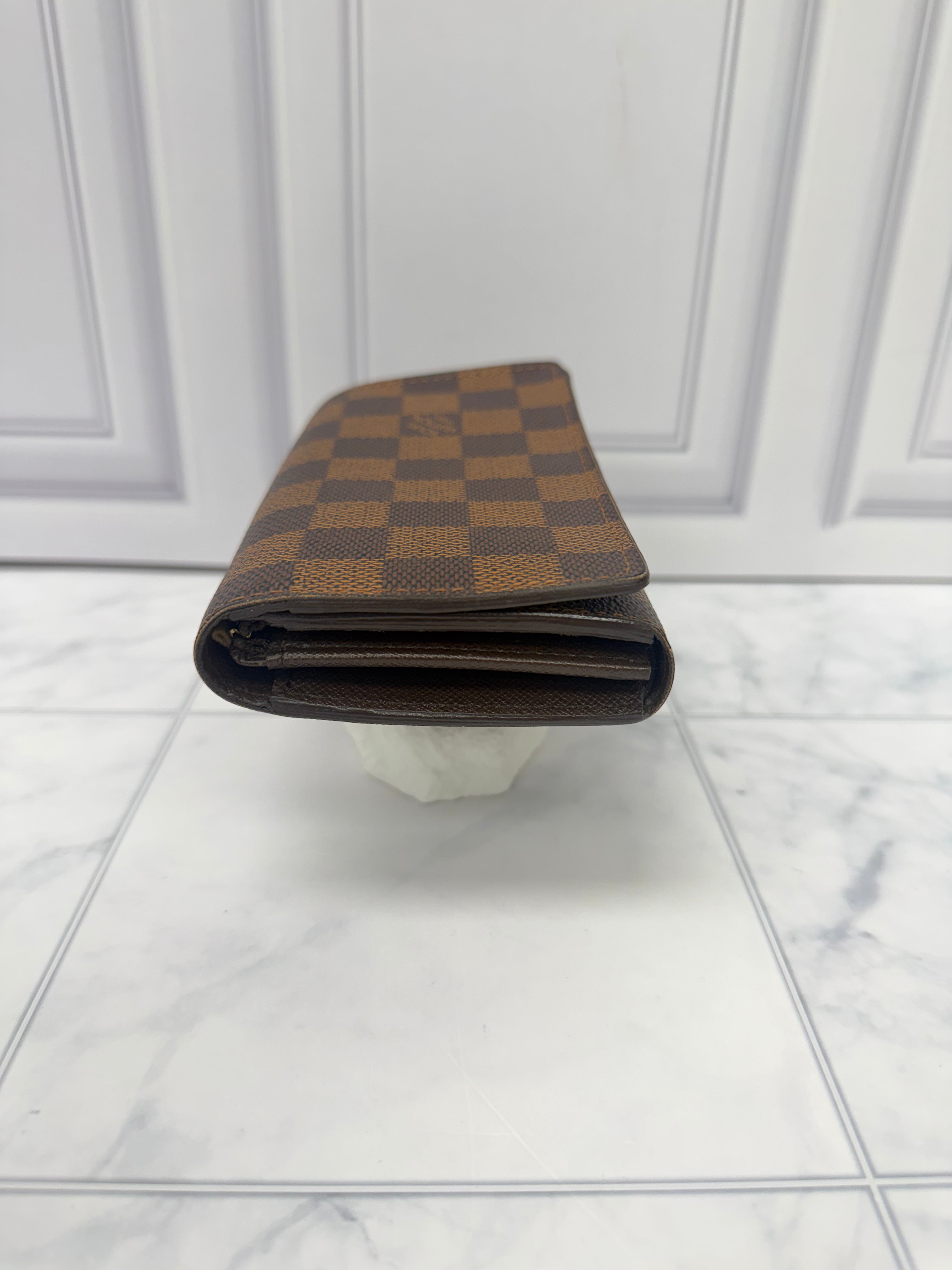 Louis Vuitton Damier Ebene Compact Wallet