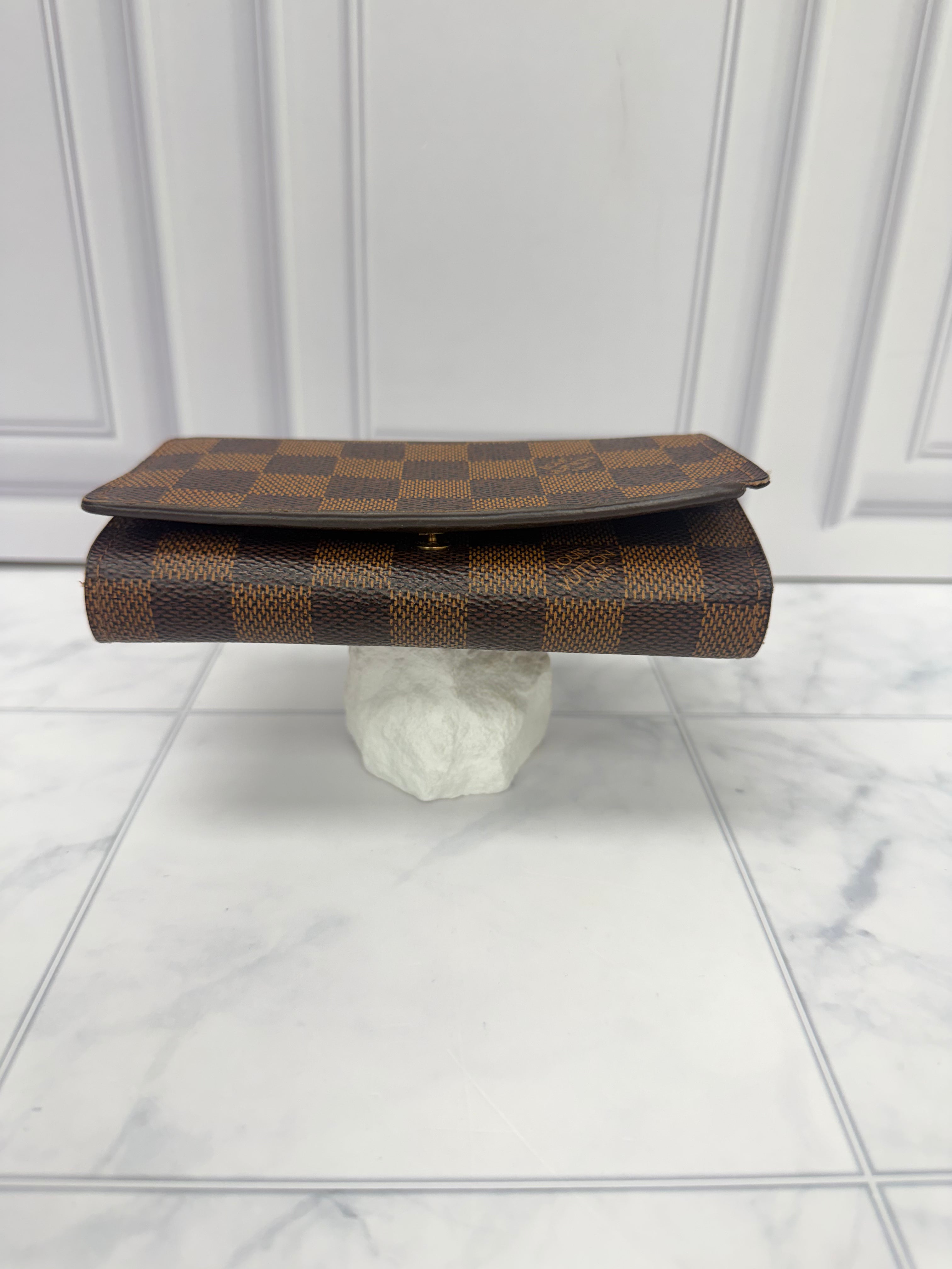 Louis Vuitton Damier Ebene Compact Wallet