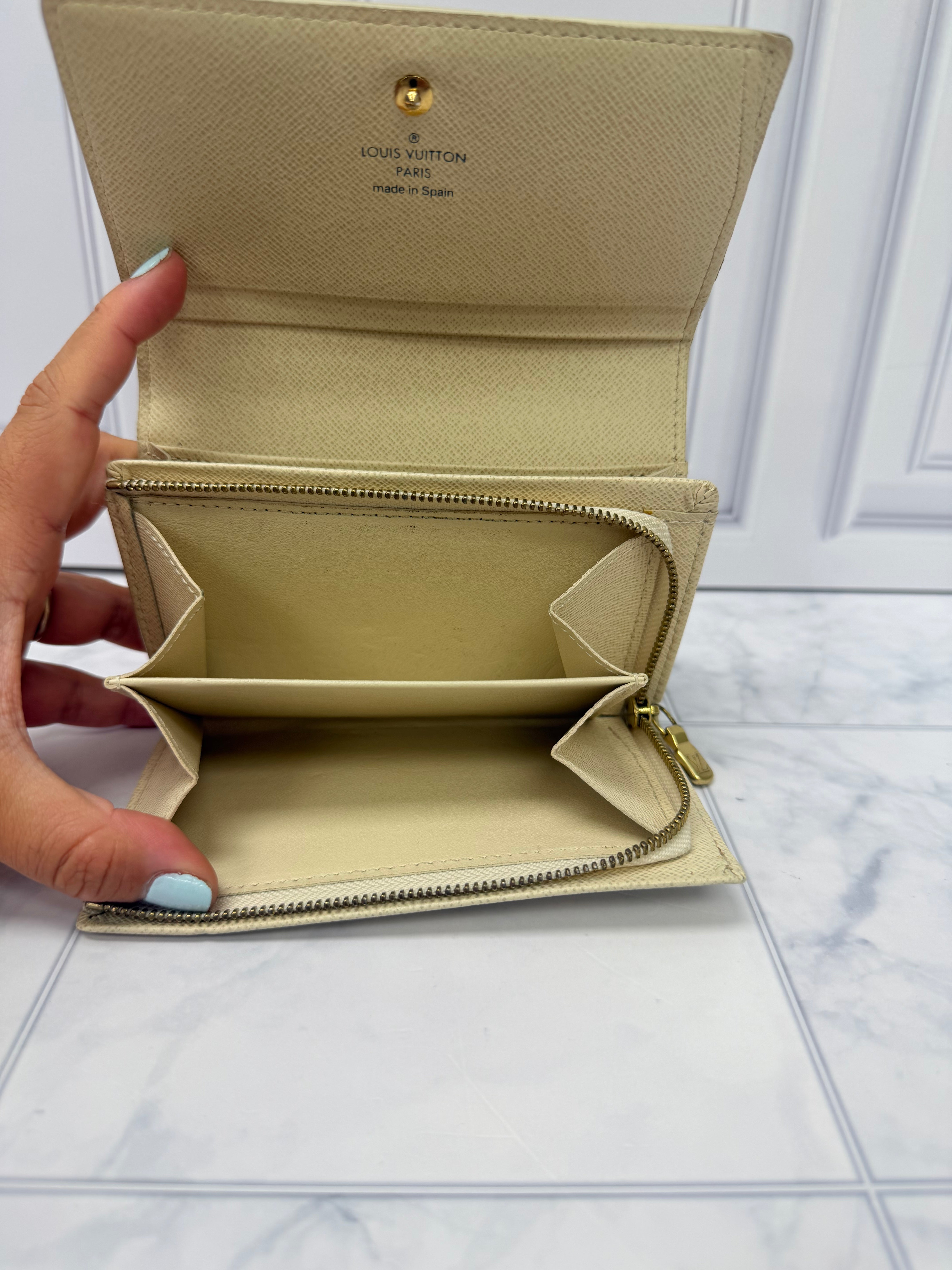 Louis Vuitton Damier Azur Compact Wallet