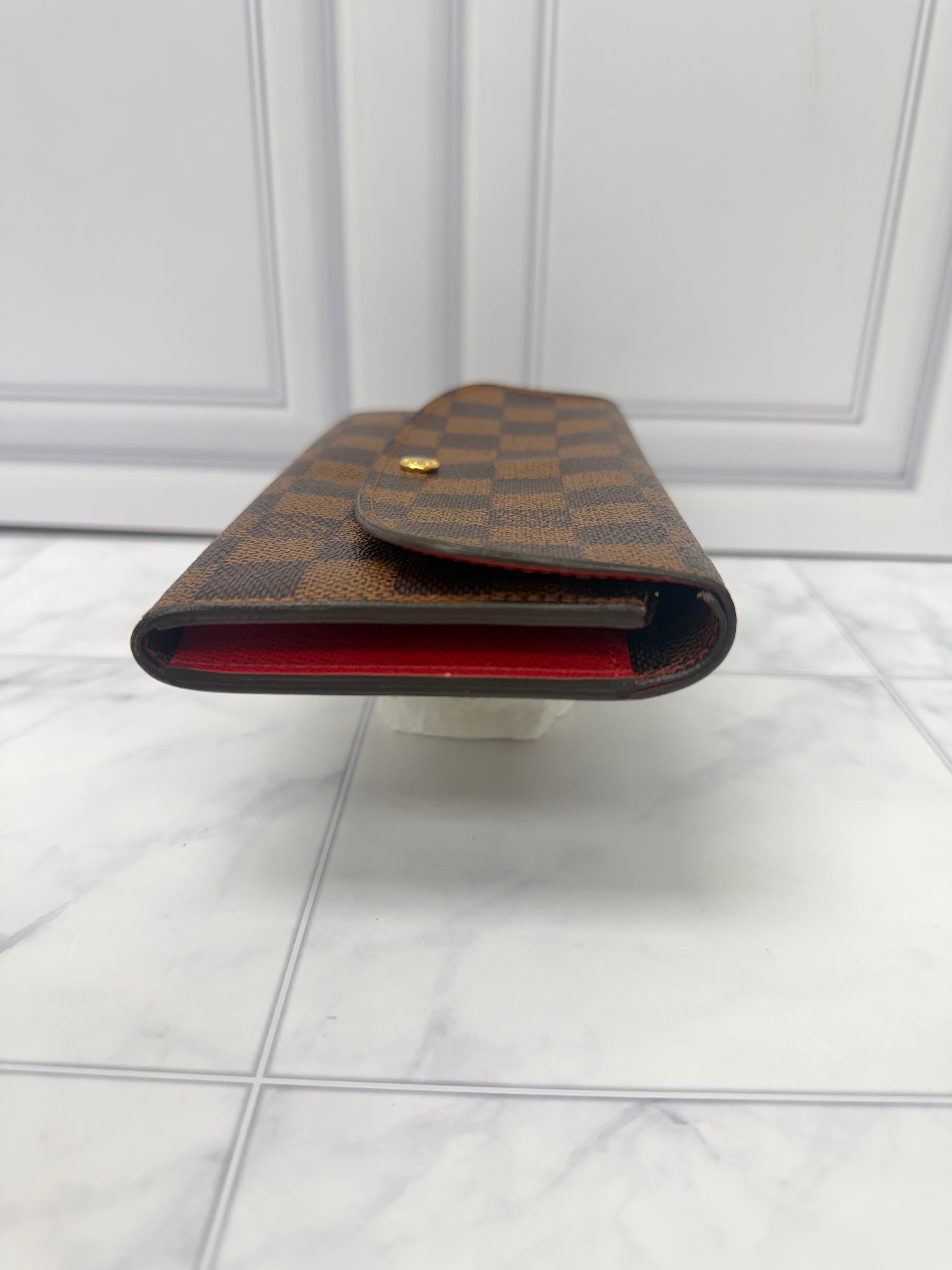 Louis Vuitton Damier Ebene Emilie Wallet