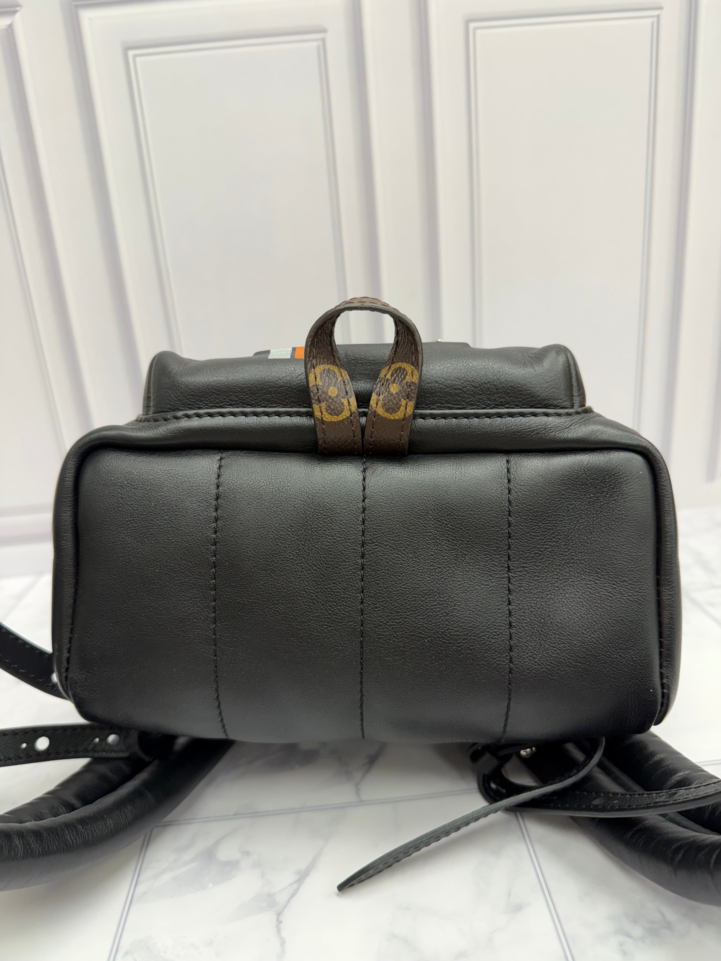 *DONS DROP* Louis Vuitton Black Leather Limited Edition Space Palm Springs PM