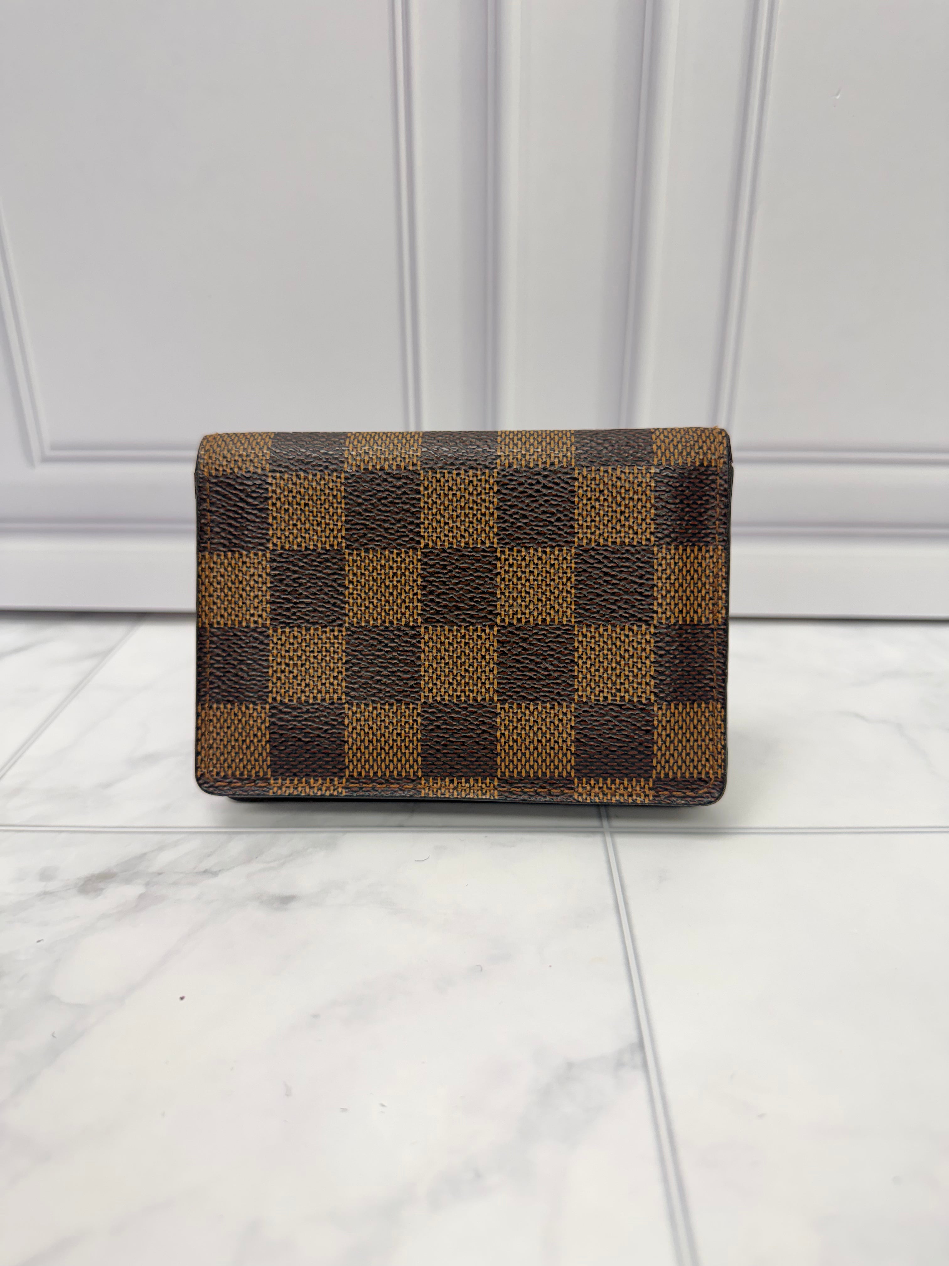 Louis Vuitton Damier Ebene ID Holder