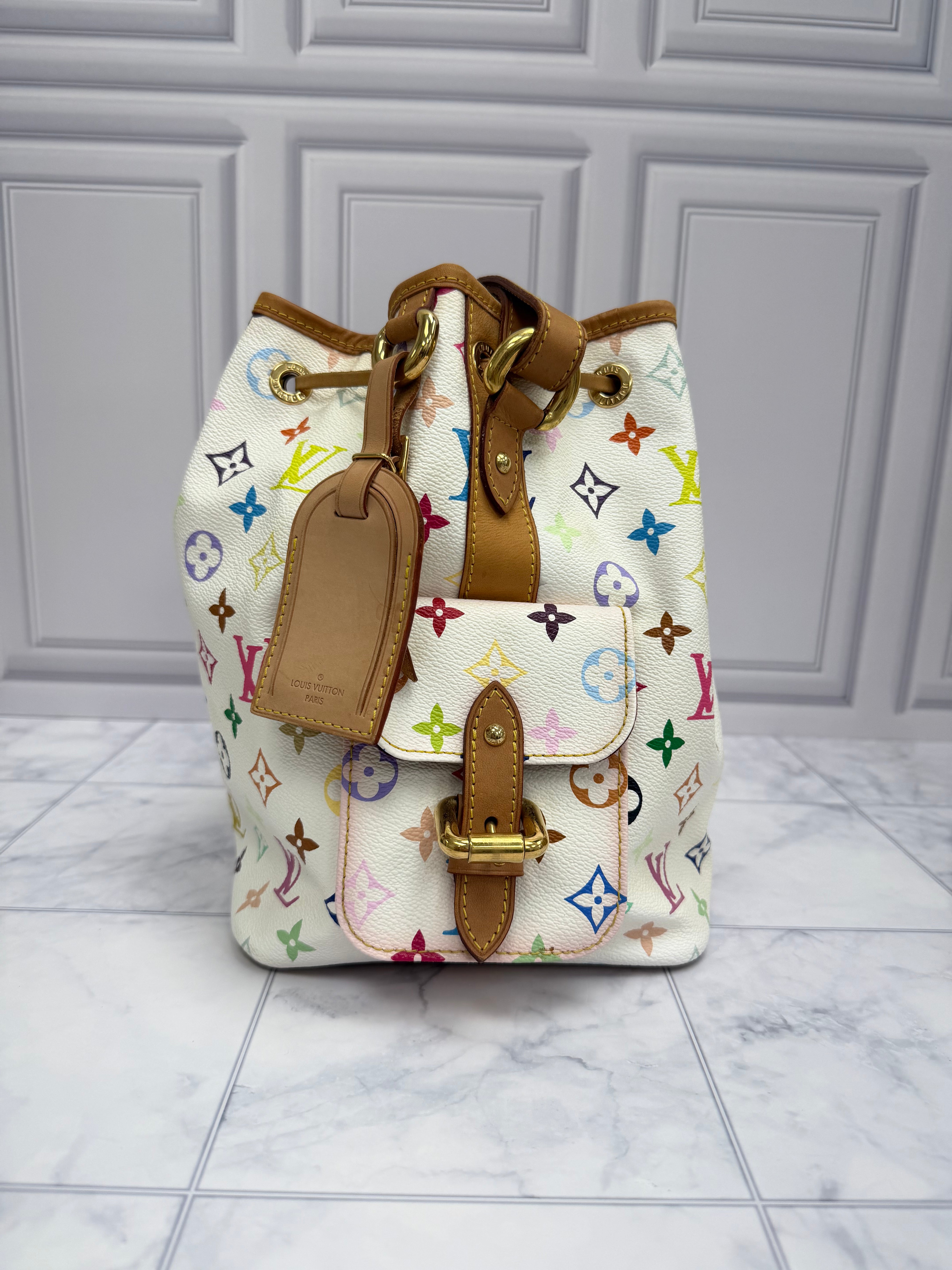 *DONS DROP* Louis Vuitton Multicolor Monogram Petit Noe Shoulder bag