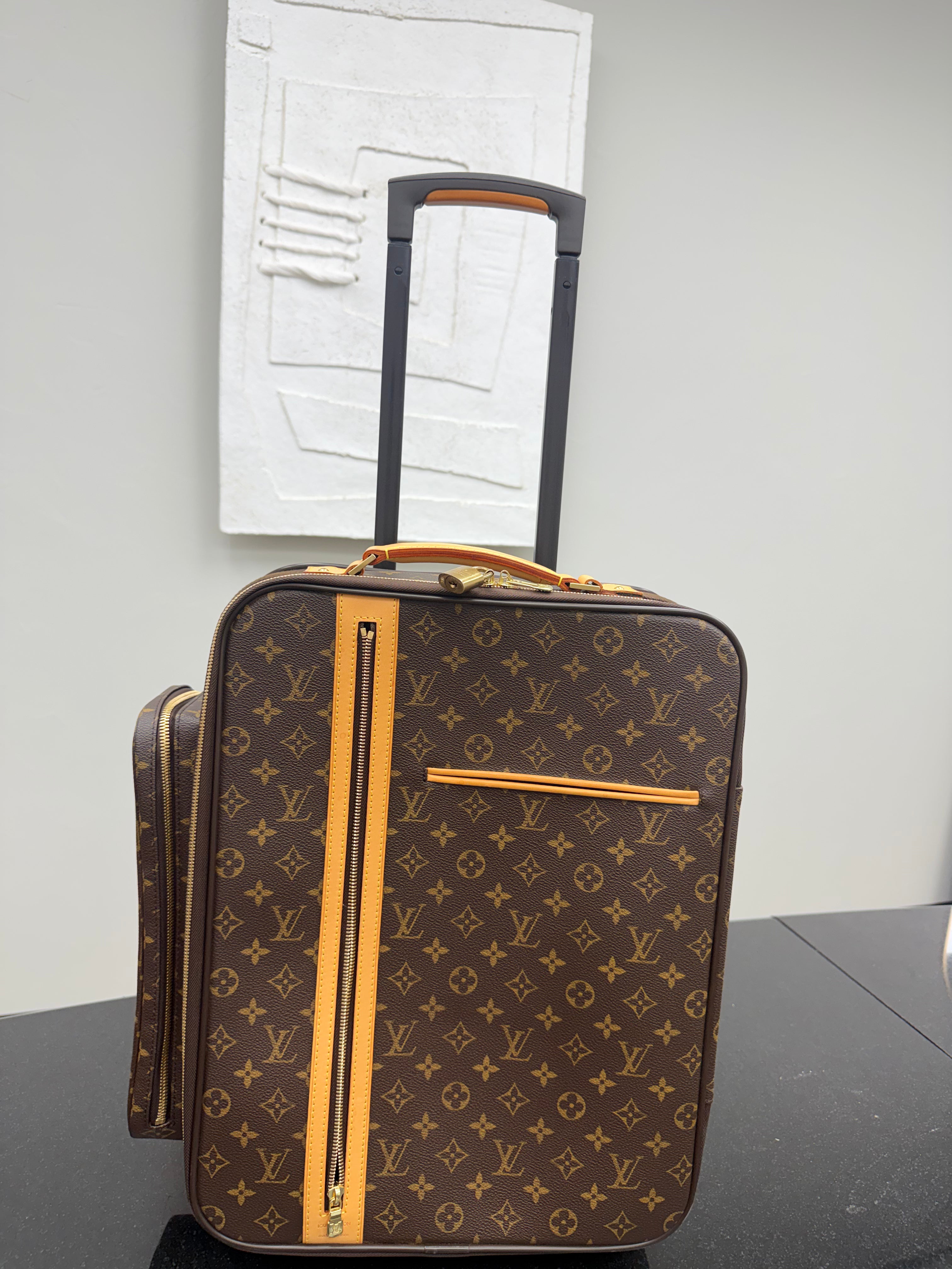 Louis Vuitton Monogram Bosphore 50 Rolling Luggage