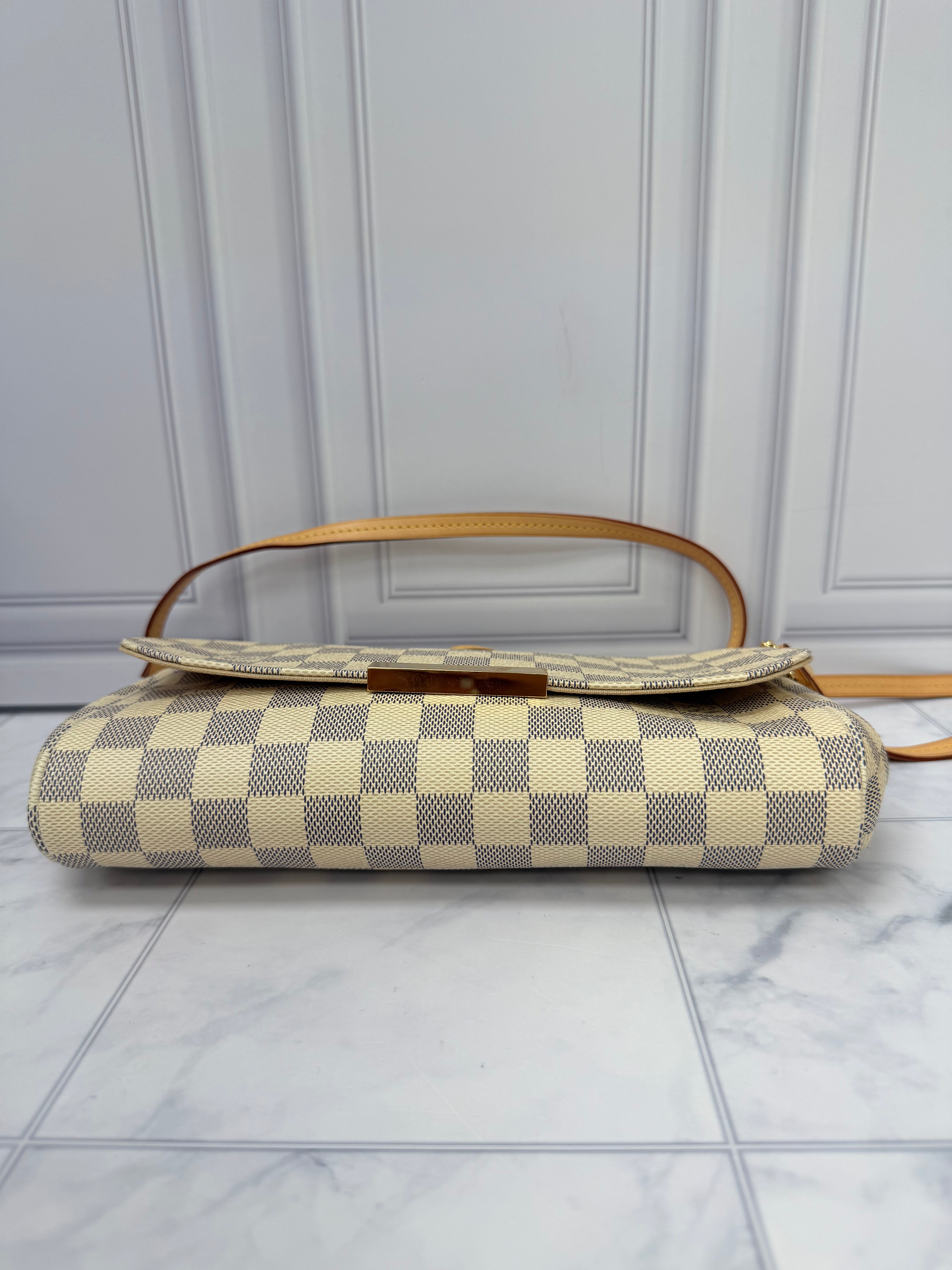 BRAND NEW - Louis Vuitton Damier Azur Favorite Crossbody Bag
