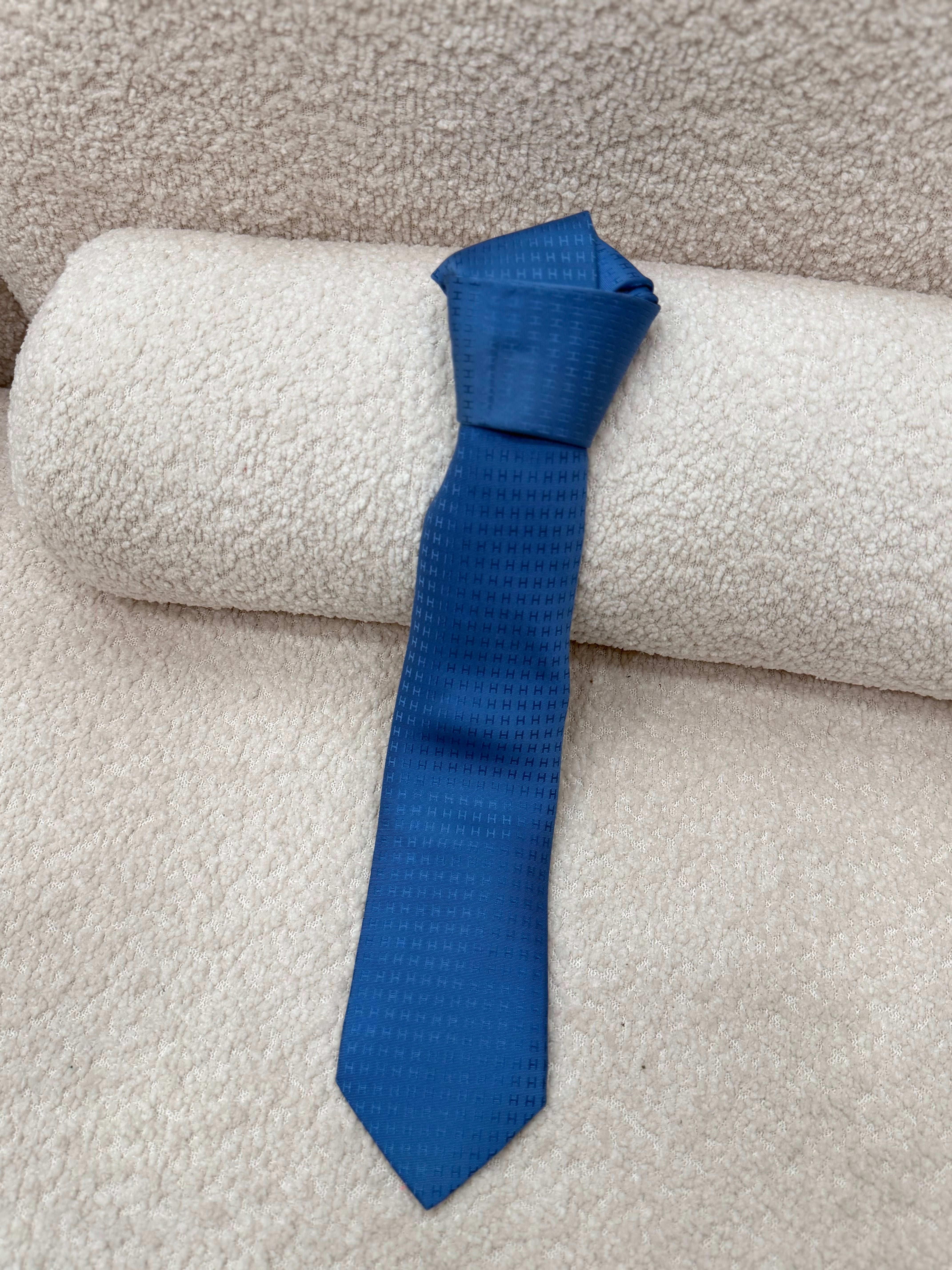 Hermes Micro H Silk Tie