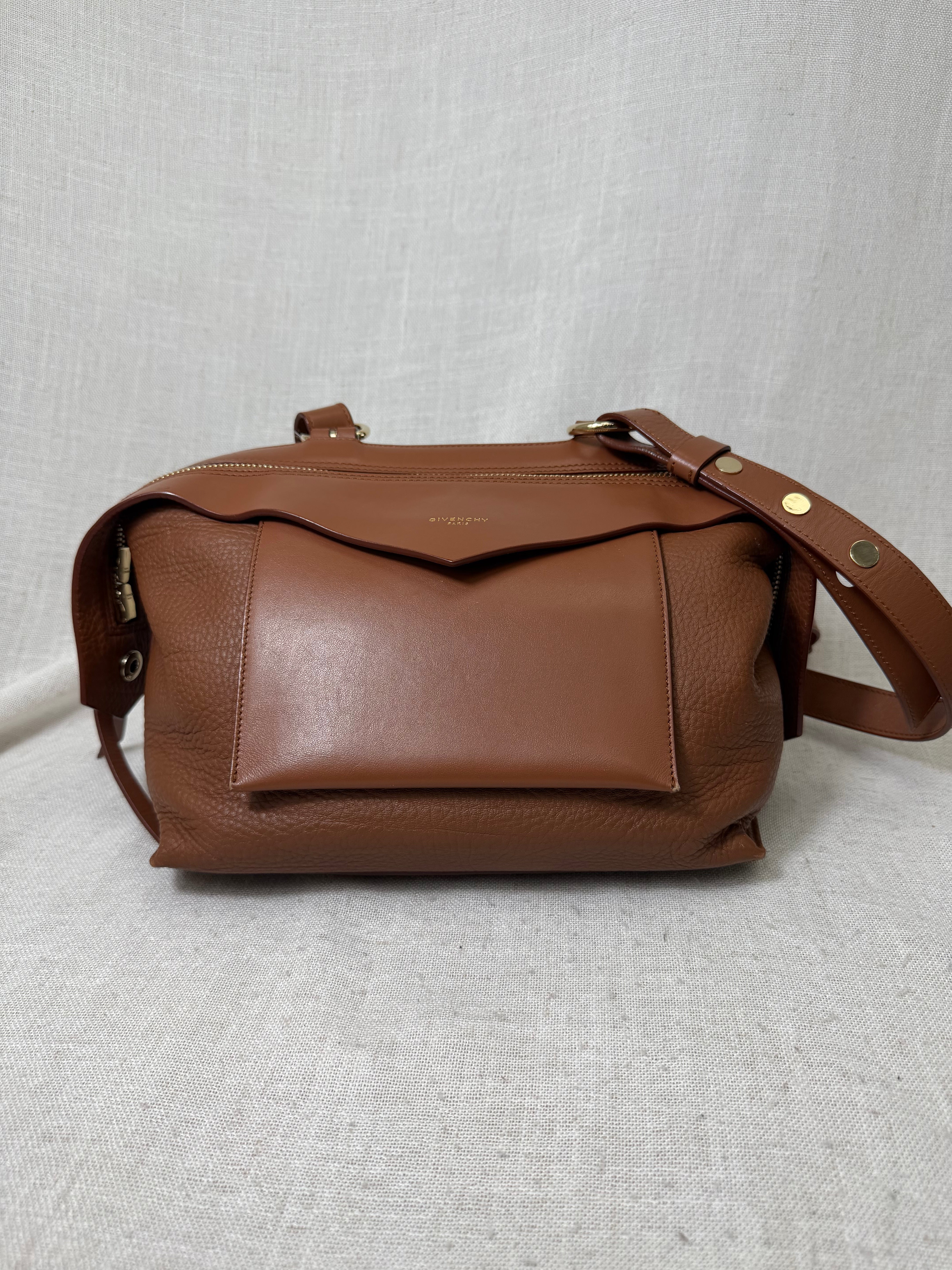 Givenchy Brown Leather Sway Medium Handbag