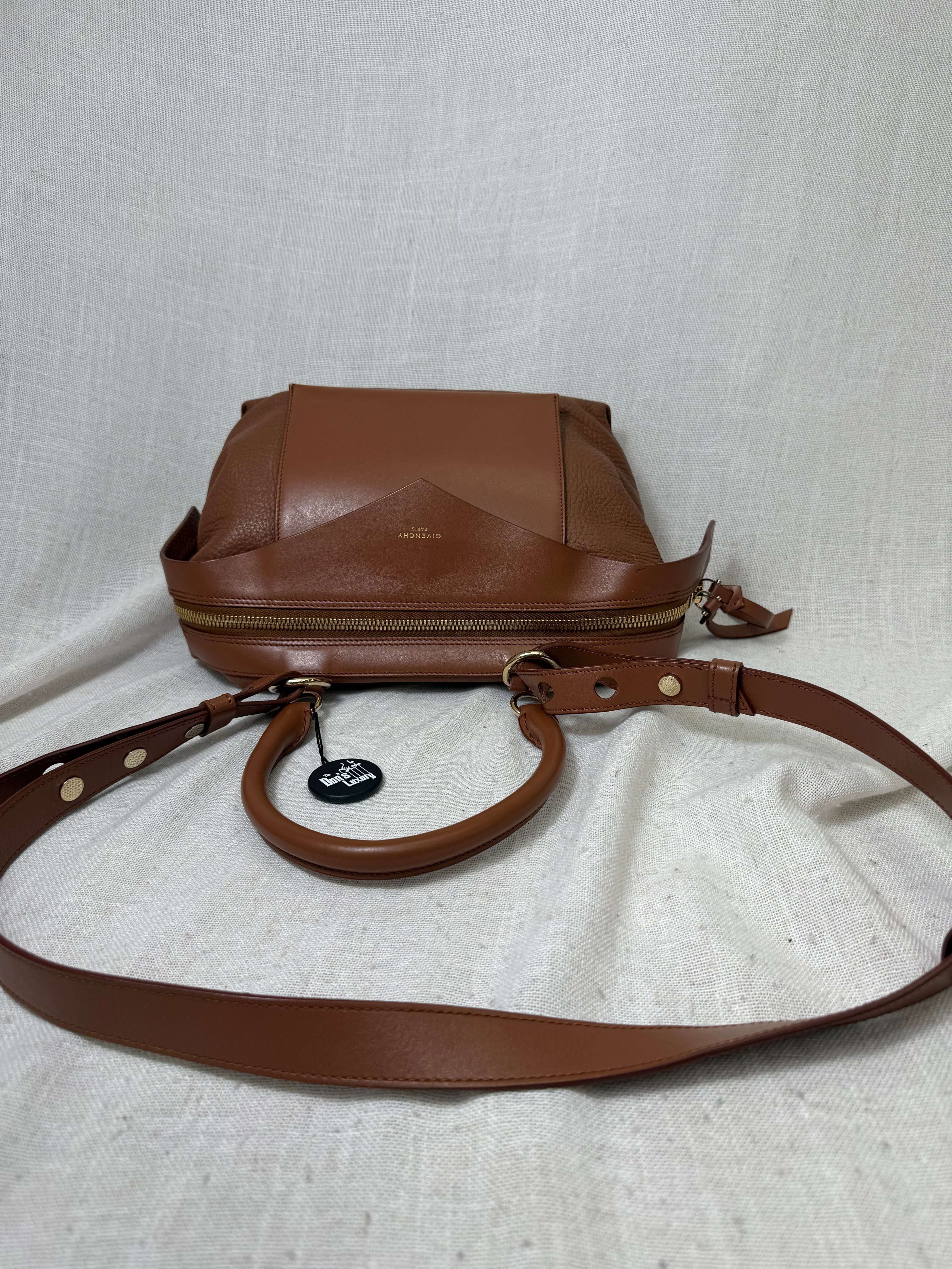 Givenchy Brown Leather Sway Medium Handbag