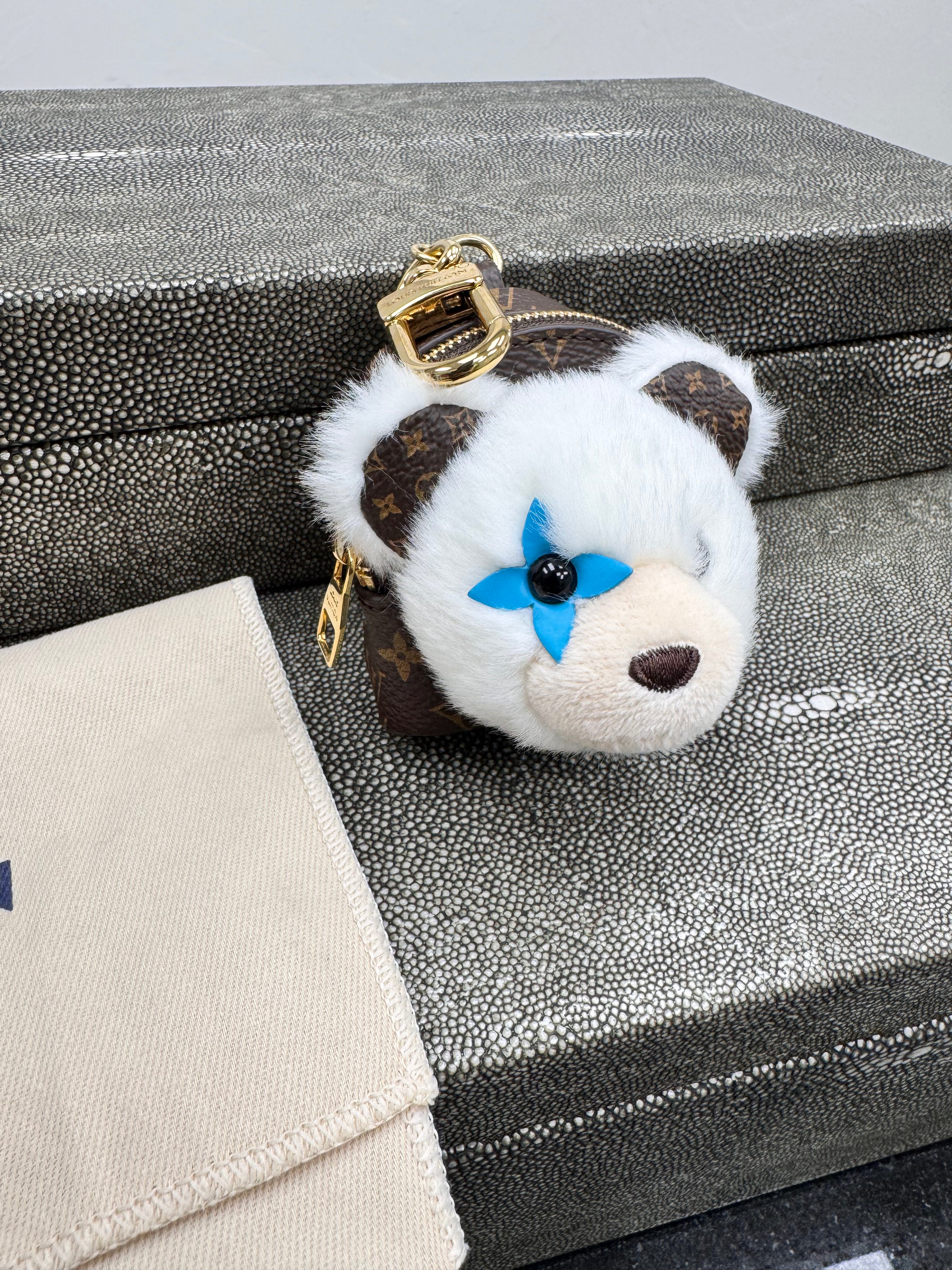 BRAND NEW - Louis Vuitton Monogram Adorable Bear Bag Charm