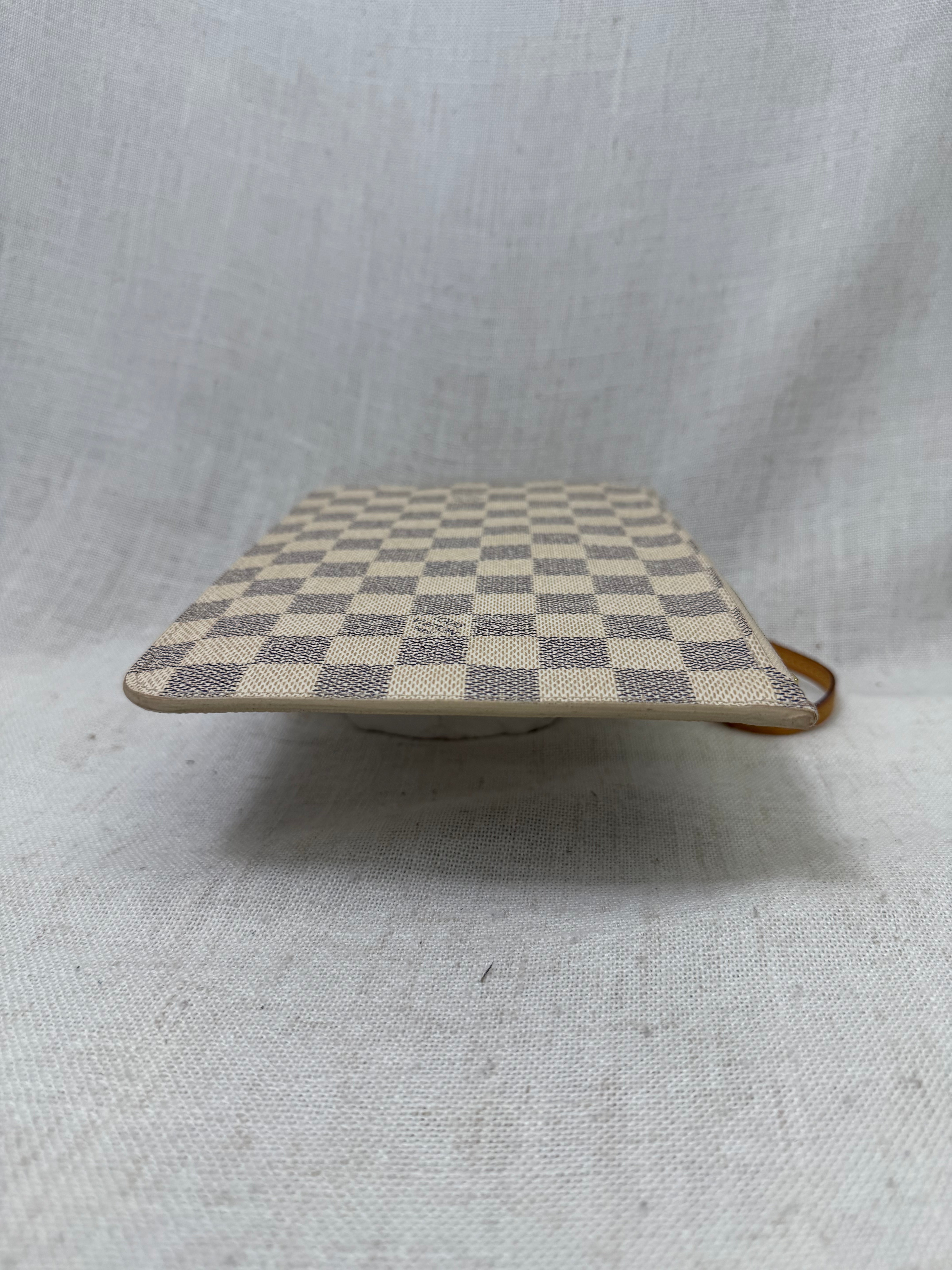 Louis Vuitton Damier Azur Neverfull GM Pochette