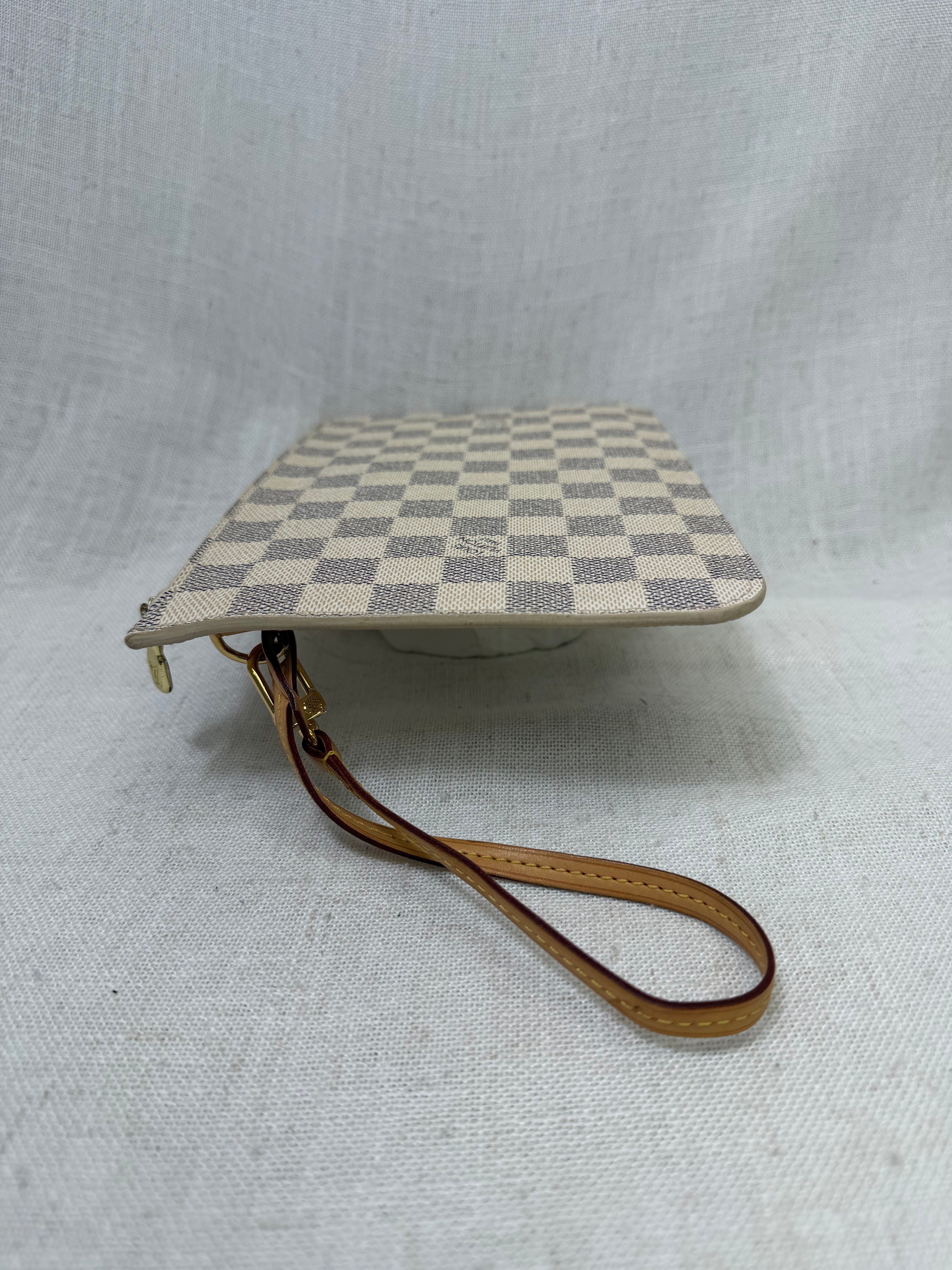 Louis Vuitton Damier Azur Neverfull GM Pochette