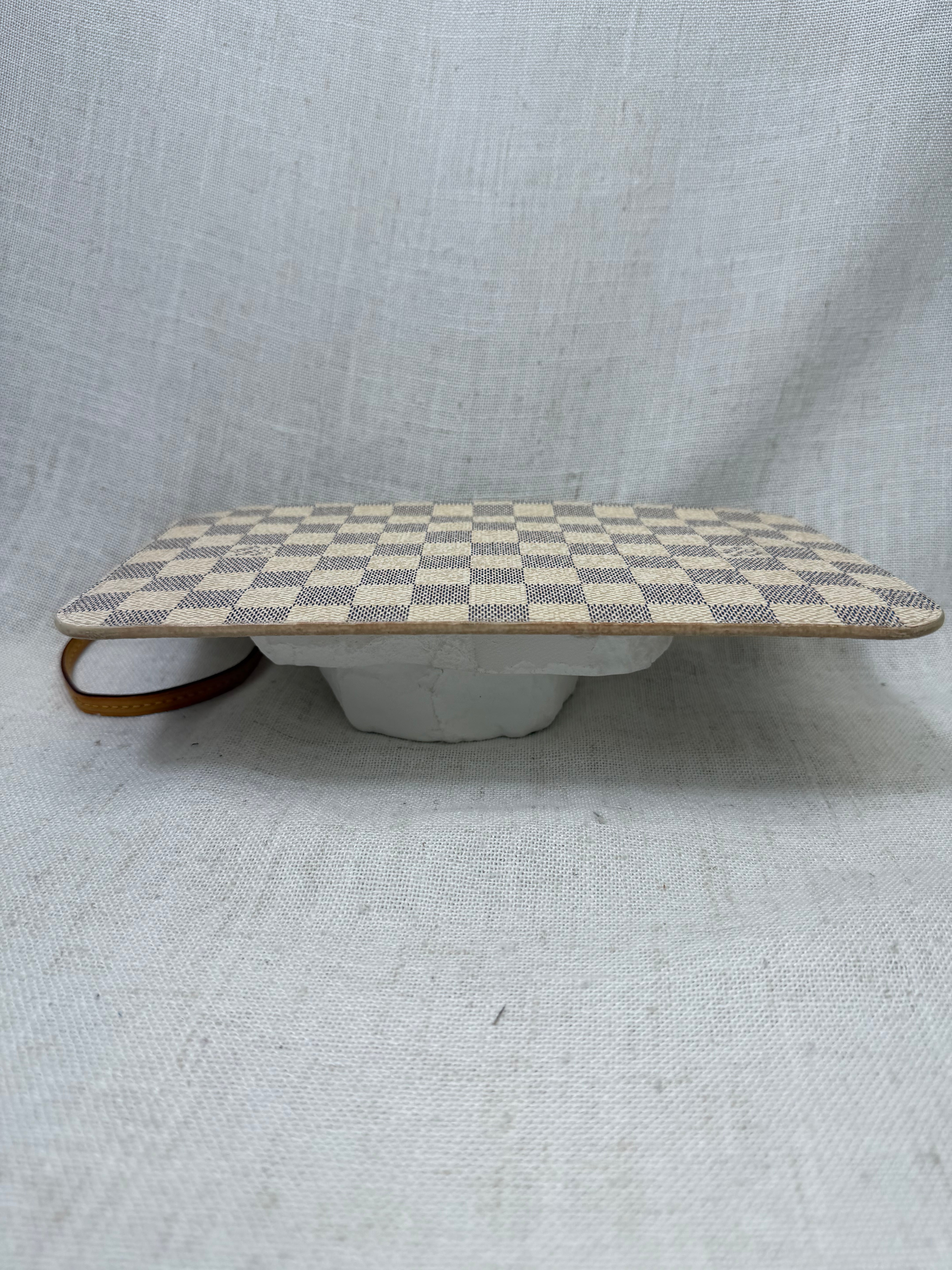 Louis Vuitton Damier Azur Neverfull GM Pochette