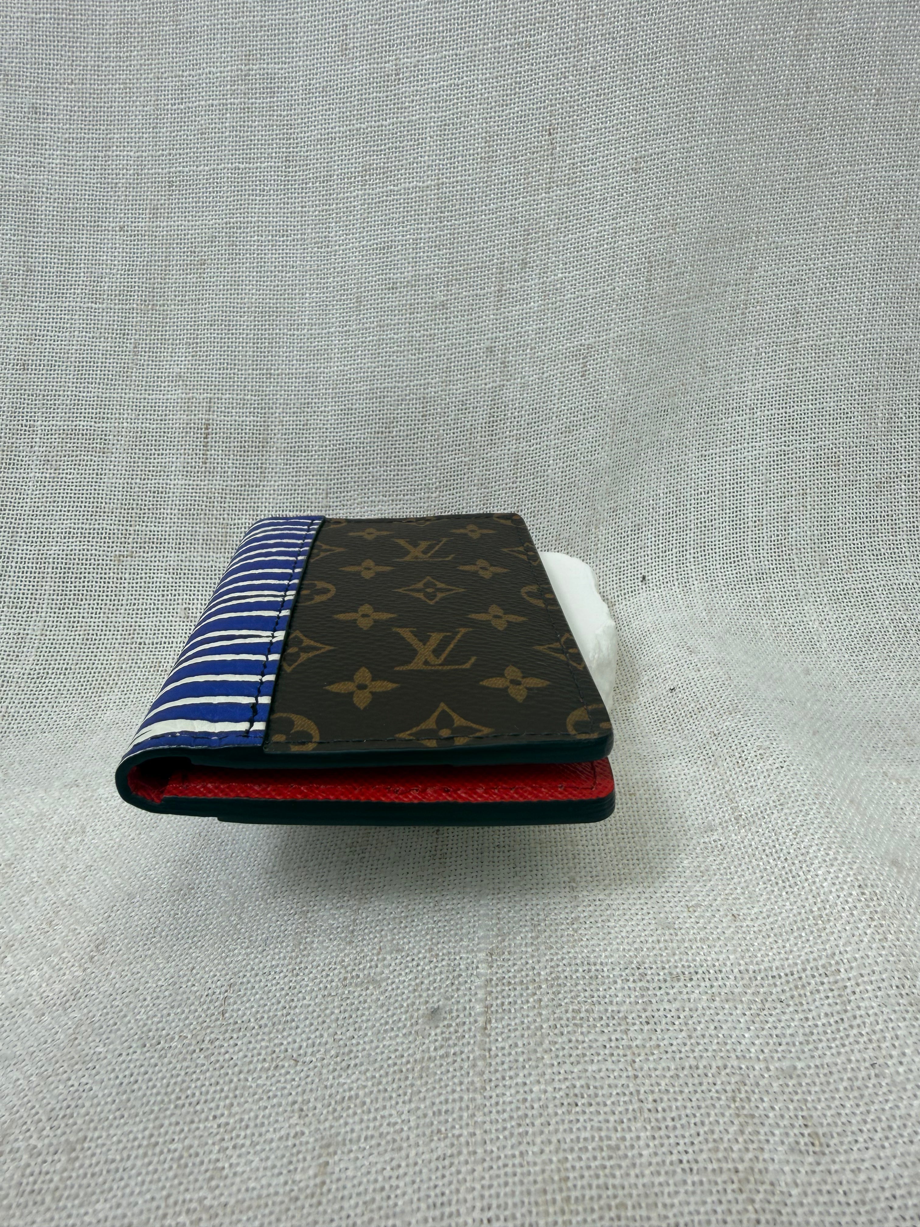 LIKE NEW - Louis Vuitton Multicolor Patchwork Pocket Organizer