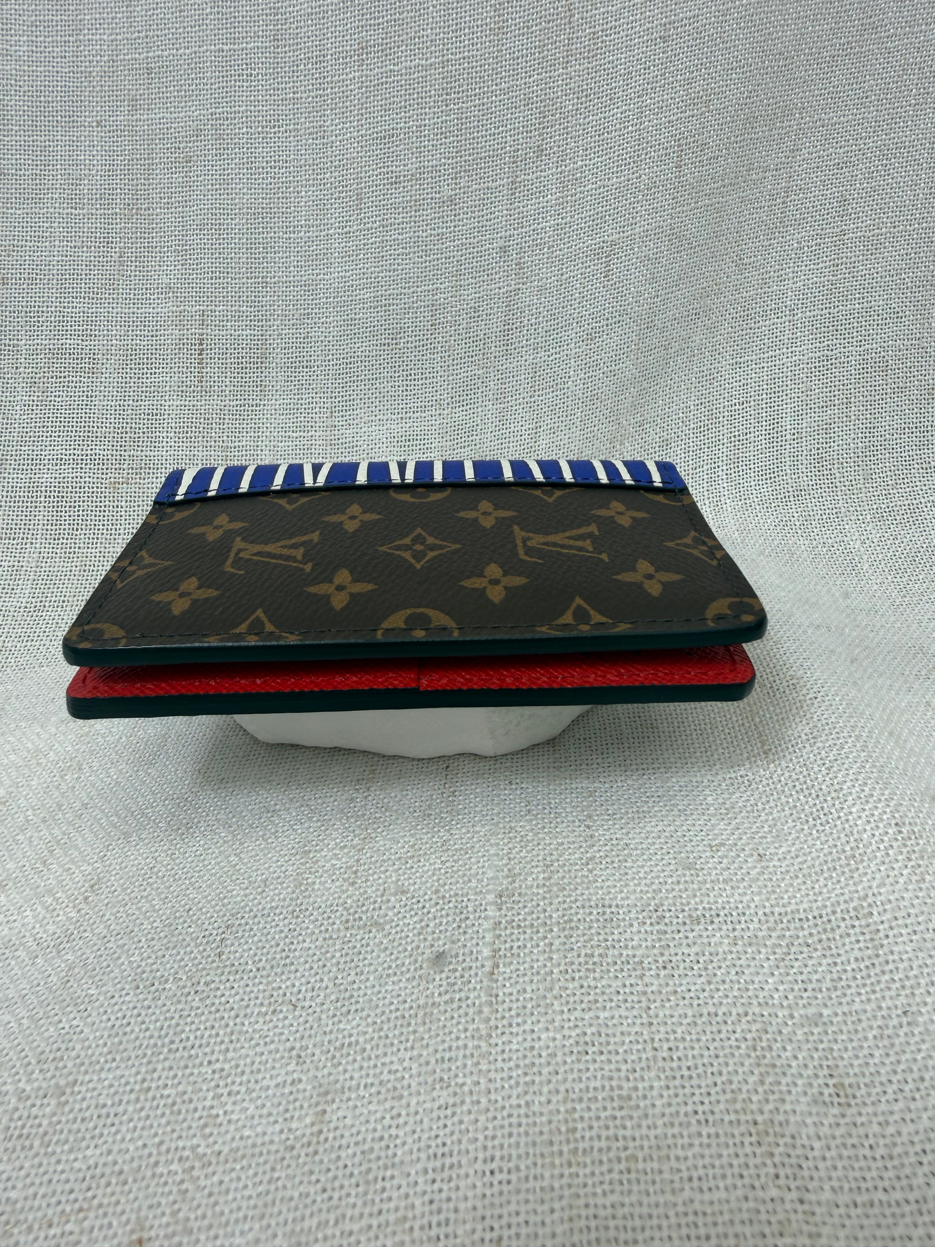 LIKE NEW - Louis Vuitton Multicolor Patchwork Pocket Organizer