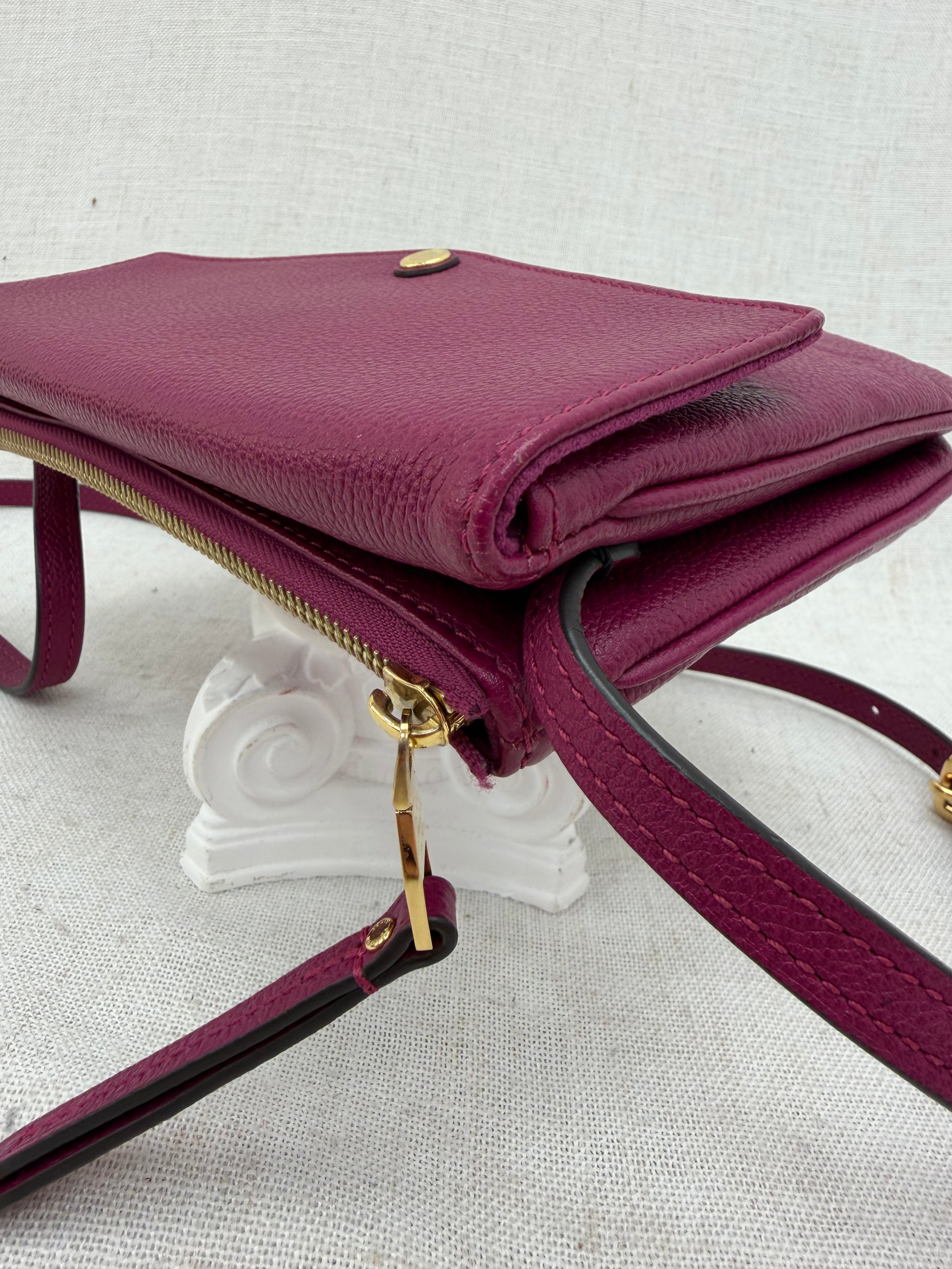 Louis Vuitton Grape Empreinte Leather Twice Crossbody