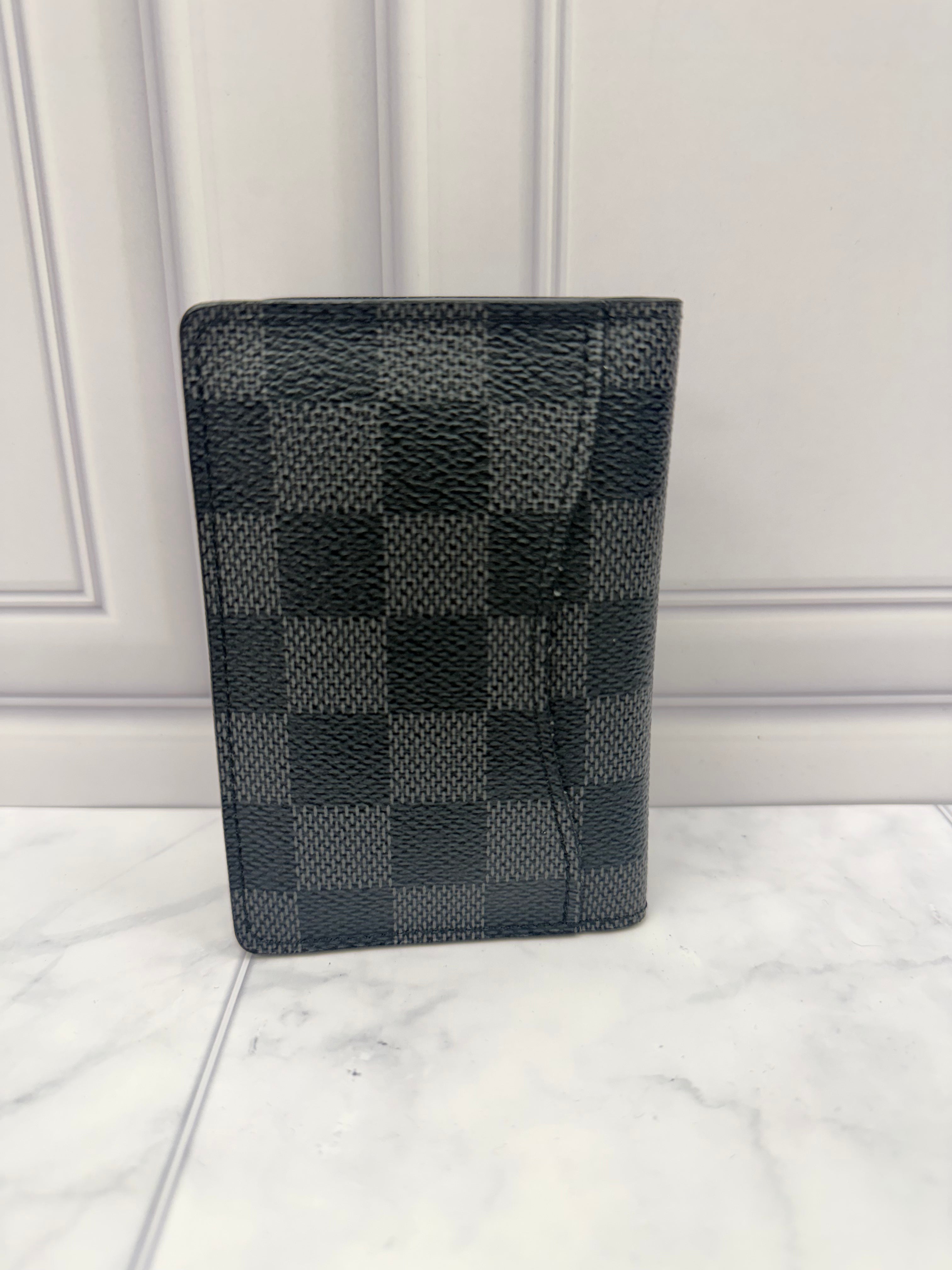 LIKE NEW - Louis Vuitton Damier Graphite Pocket Organizer