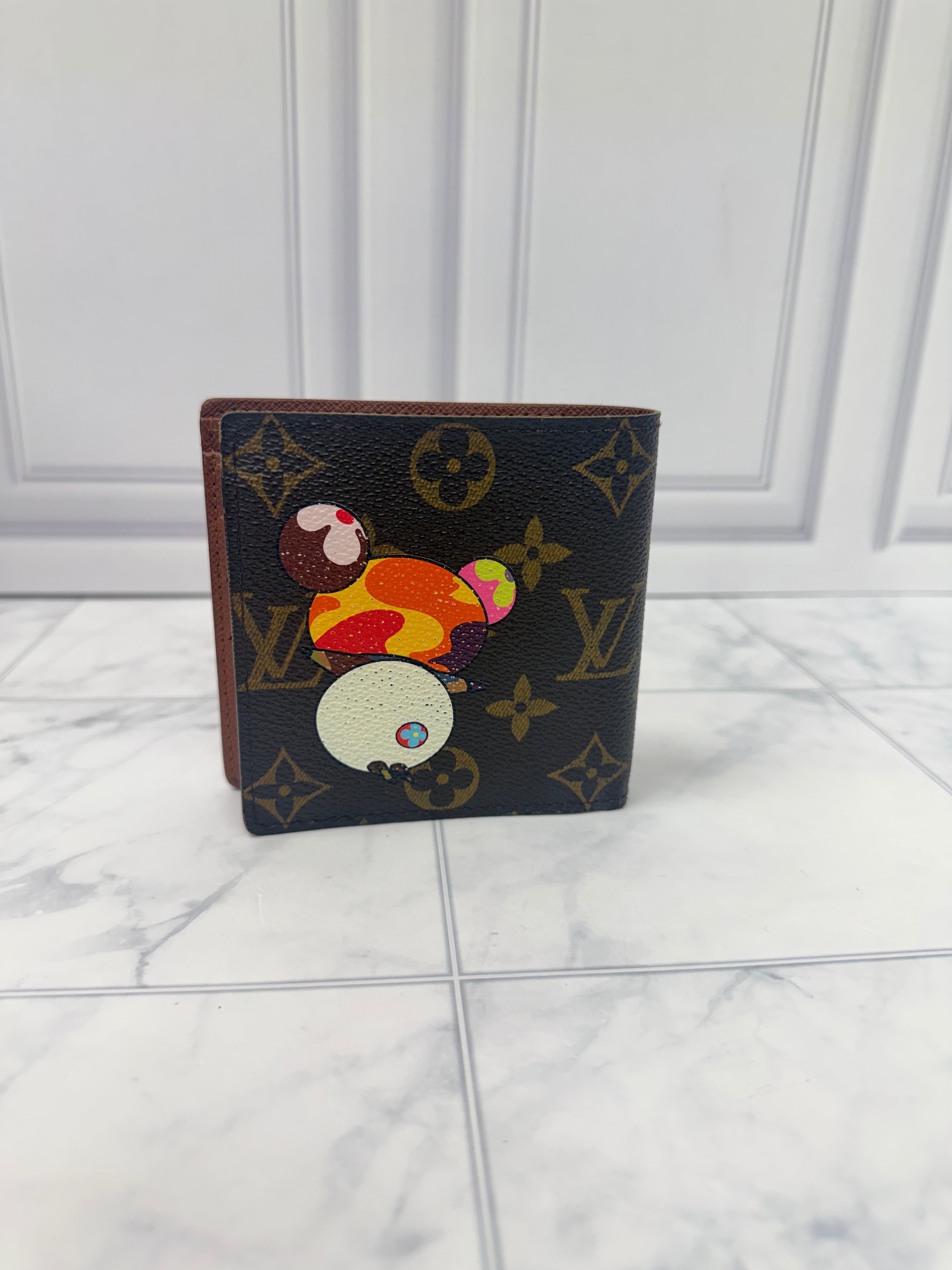 Louis Vuitton Monogram x Murakami Marco Panda Bifold Wallet