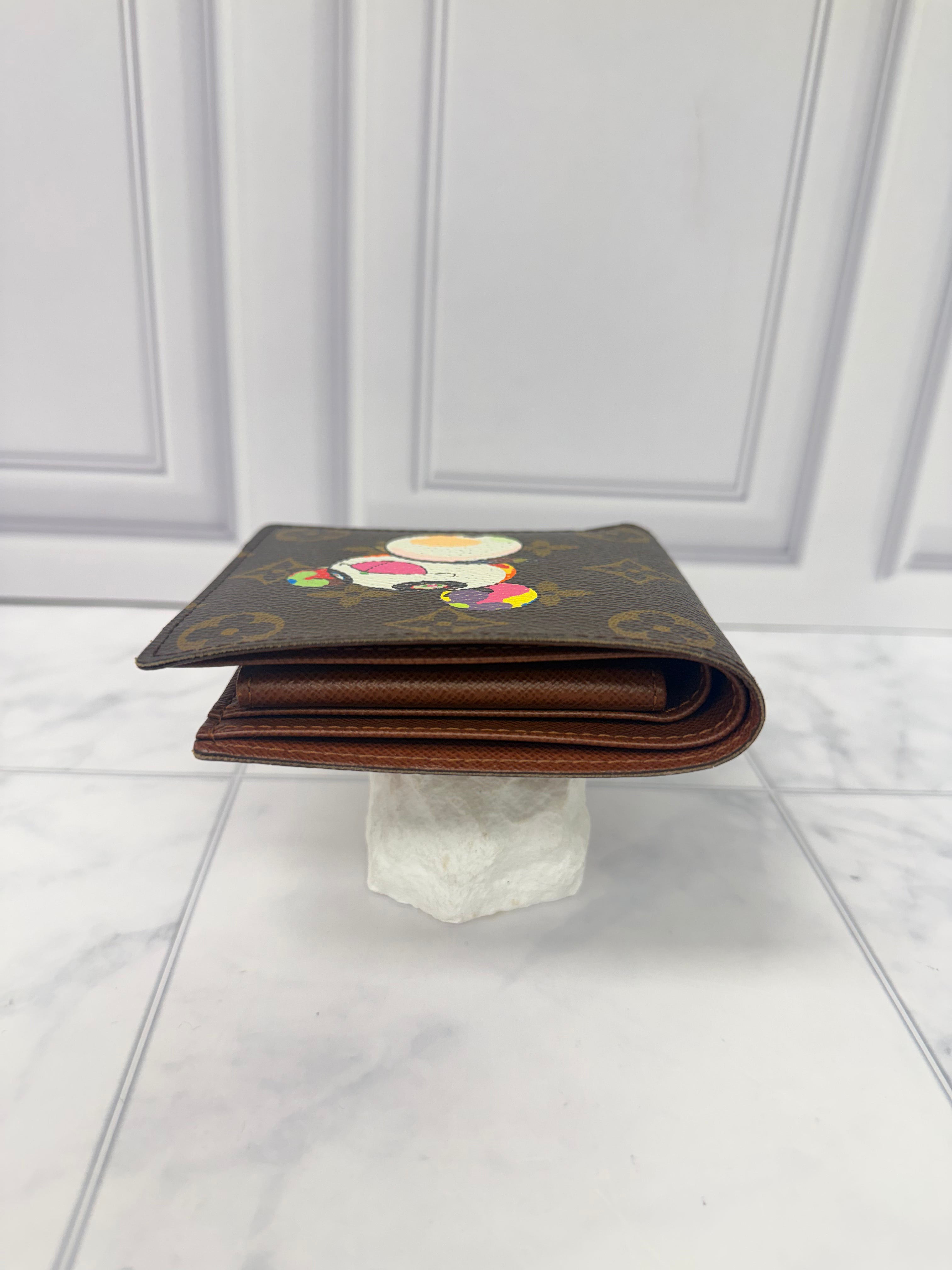 Louis Vuitton Monogram x Murakami Marco Panda Bifold Wallet