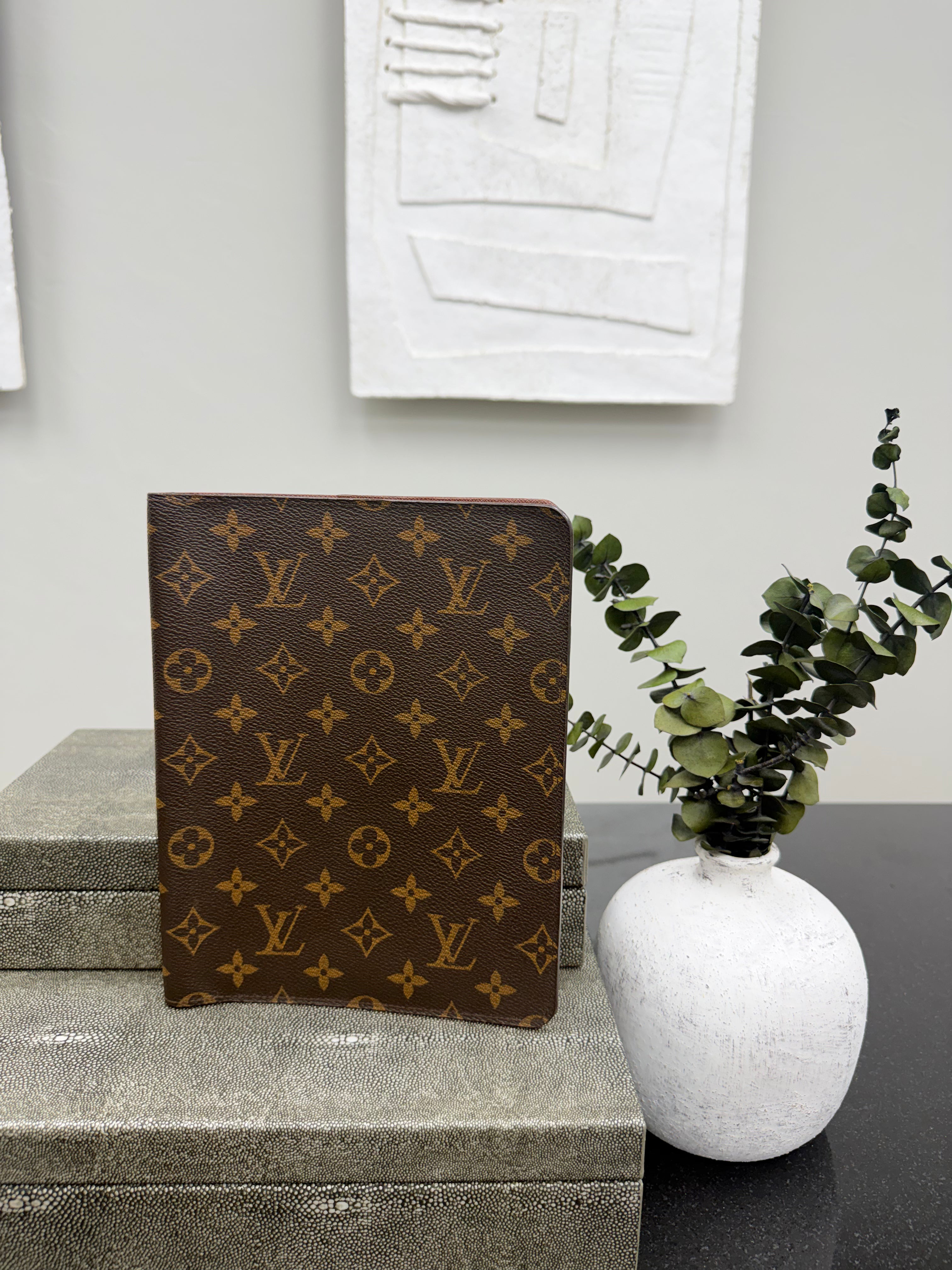 Louis Vuitton Monogram Agenda Notebook Cover