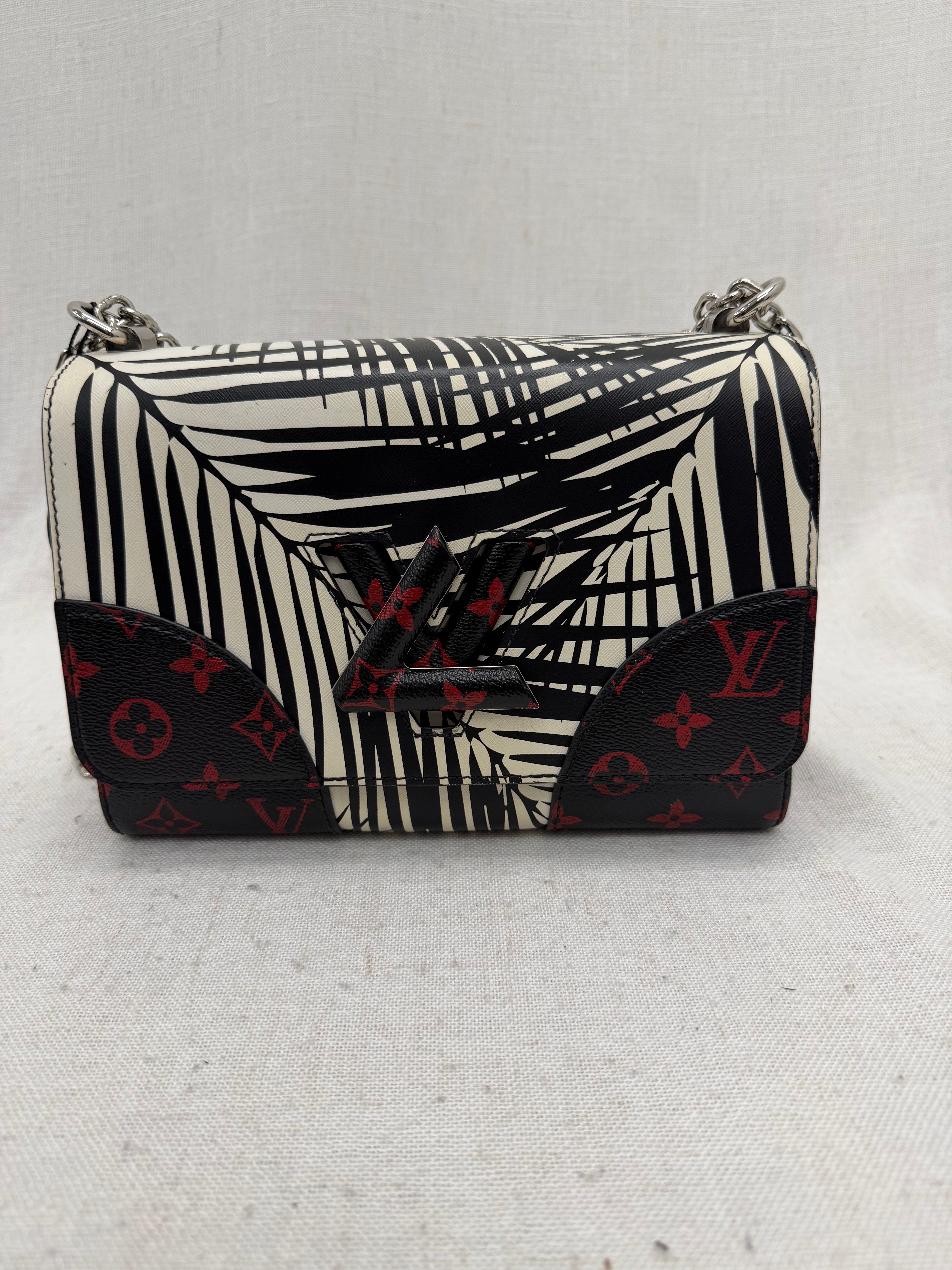 Louis Vuitton Monogram Infrarouge Palm Twist MM Chain Bag