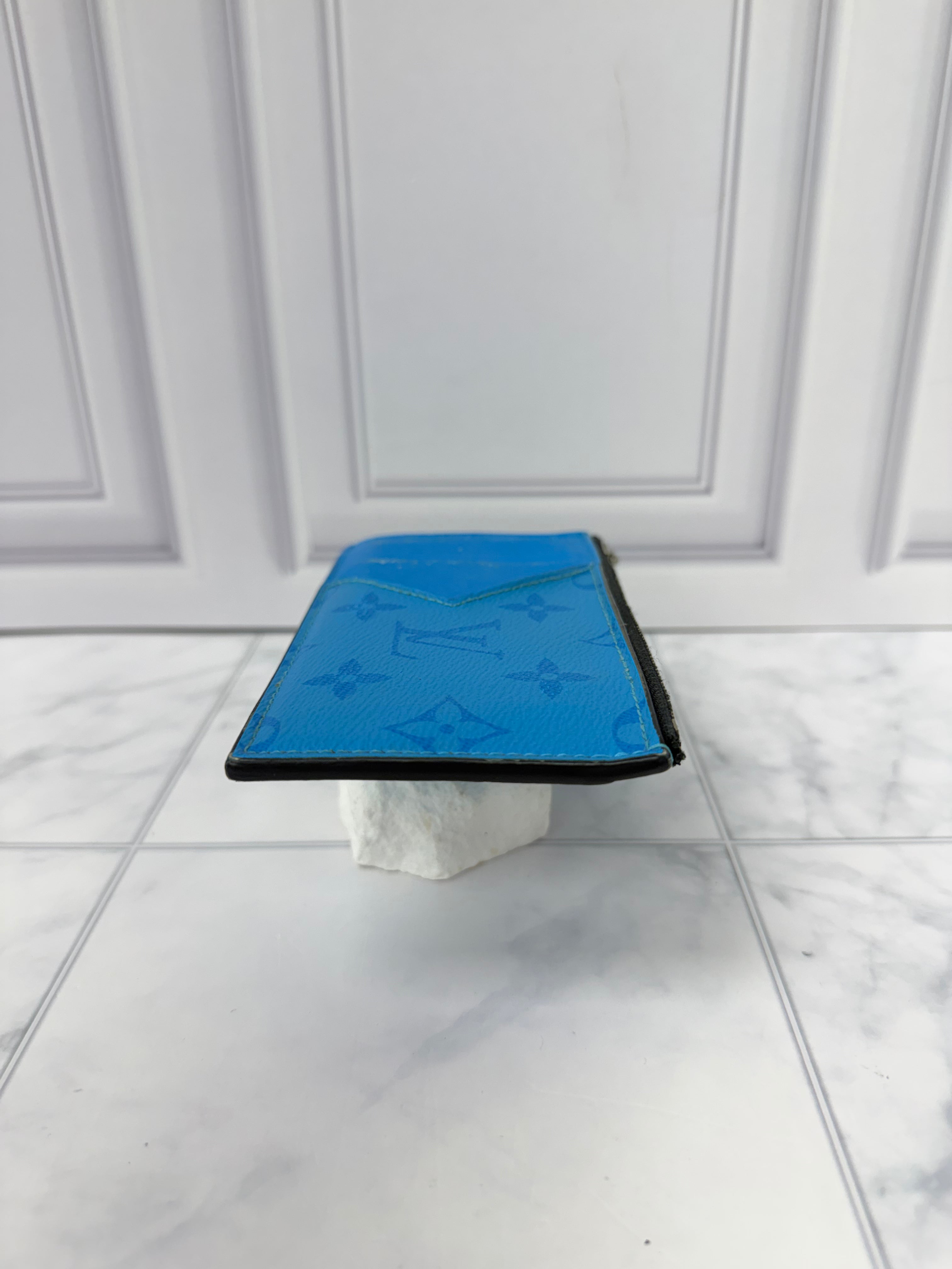 Louis Vuitton Blue Monogram Card Holder