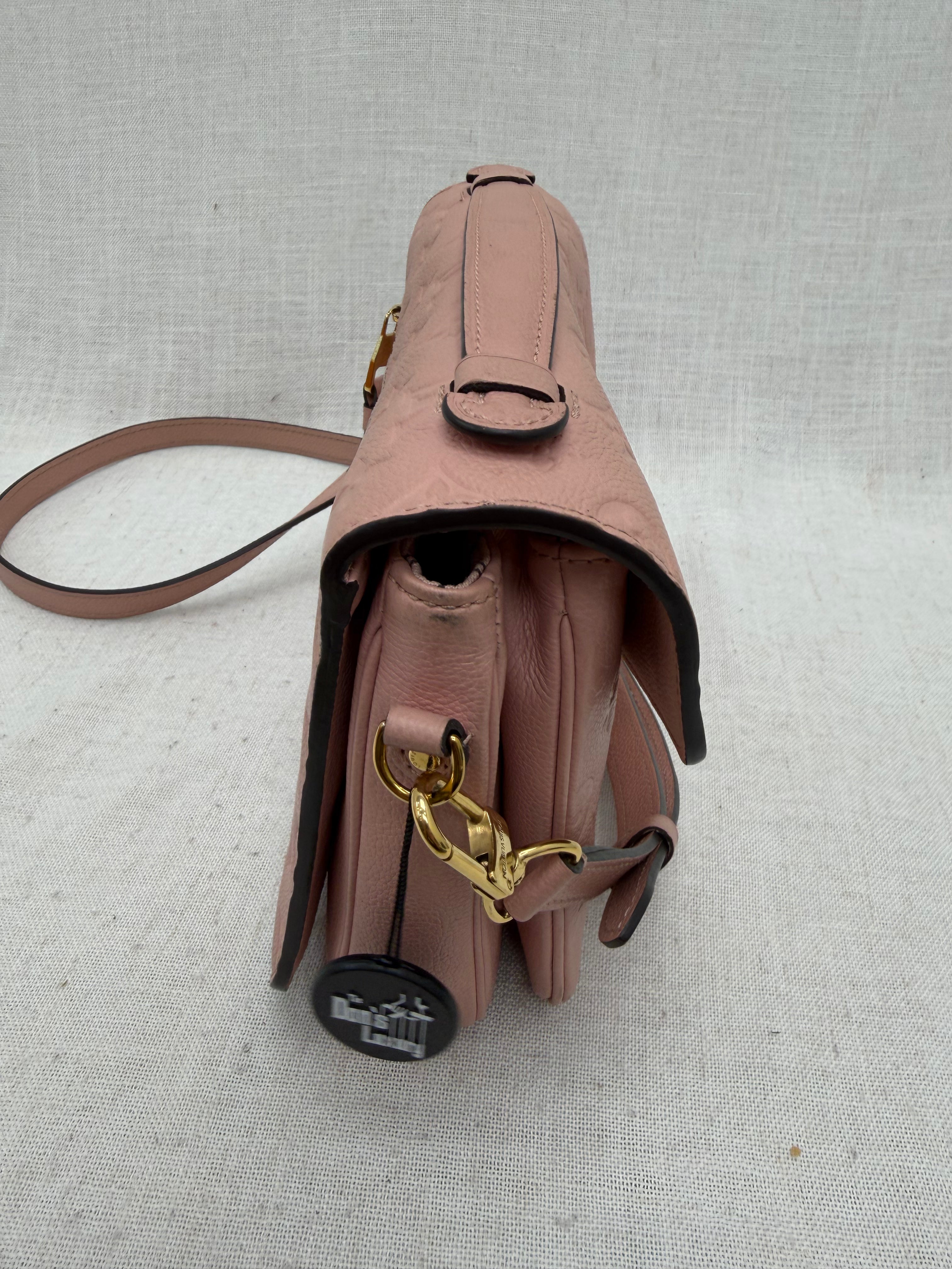 Louis Vuitton Pink Empreinte Pochette Metis