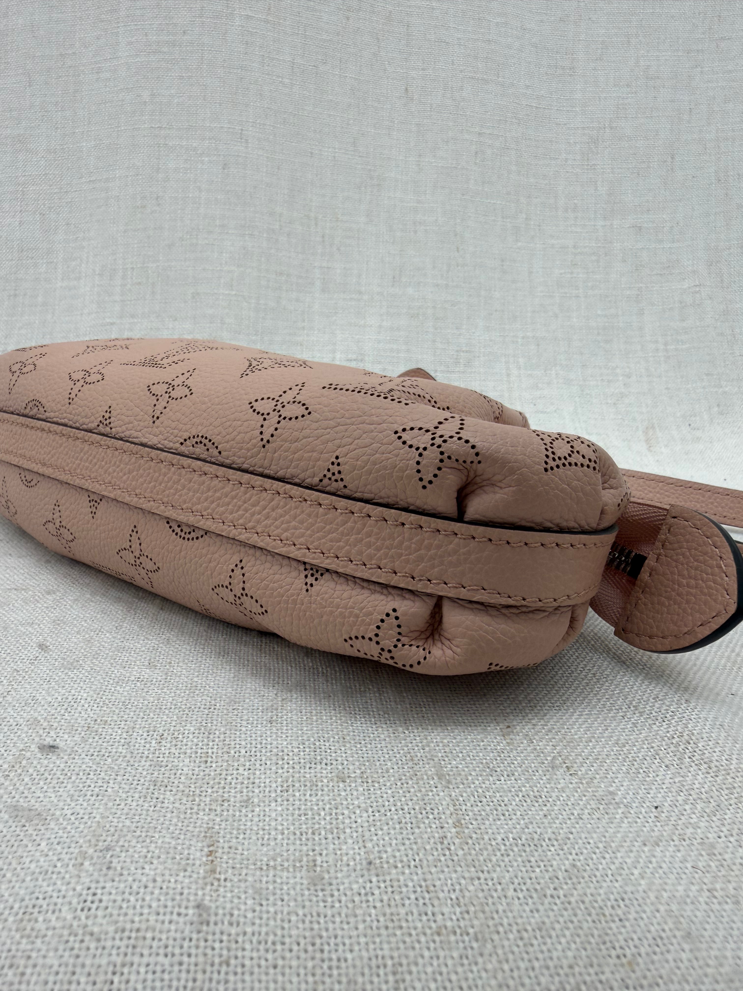 Louis Vuitton Dusty Rose Mahina Leather Scala Crossbody